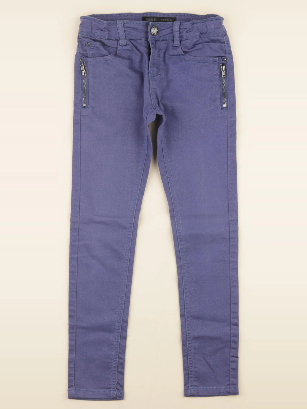 IKKS - pantalon bleu - 8 ans