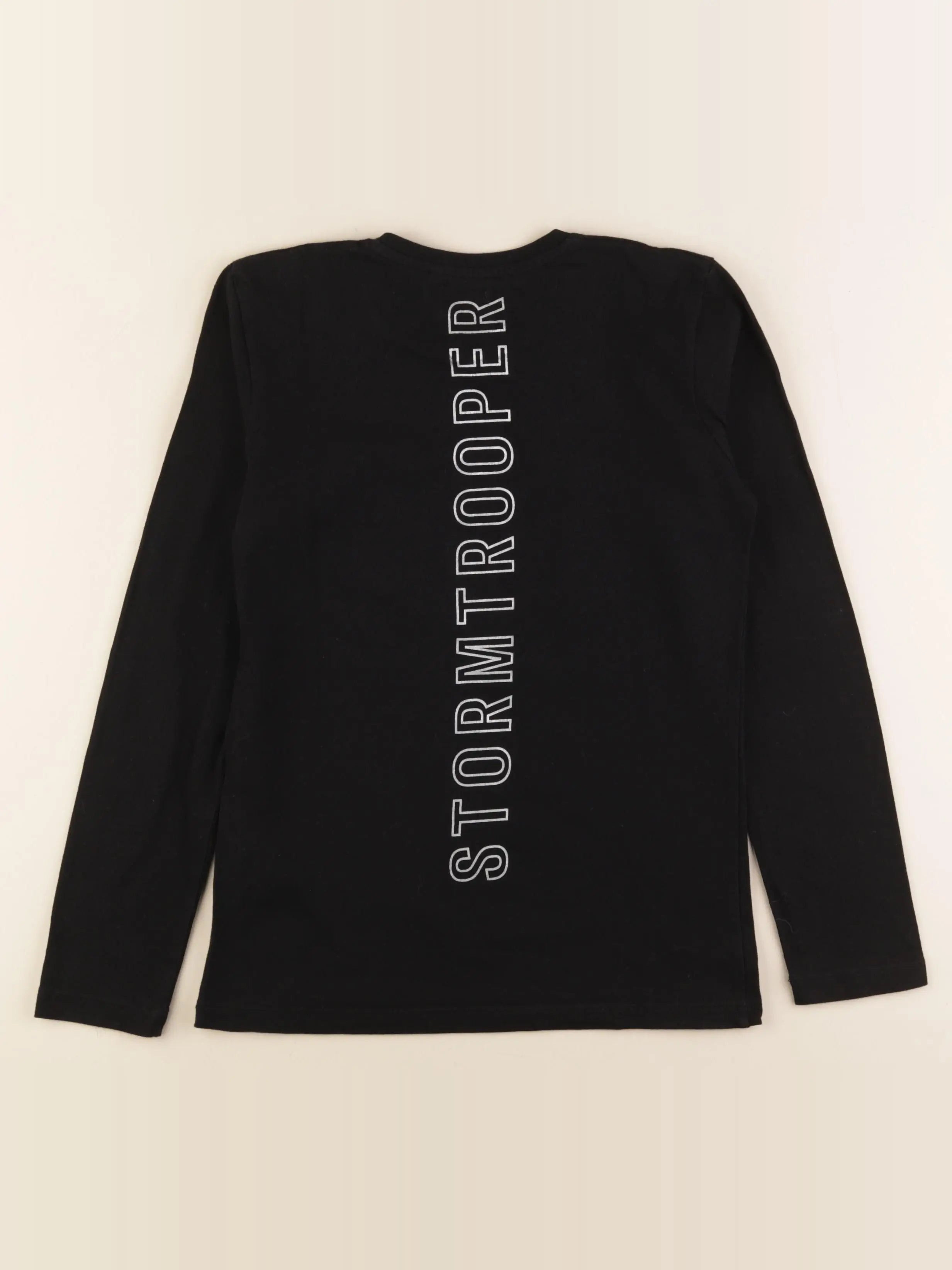 IKKS - tee-shirt imprimé au dos gris, noir - 10 ans