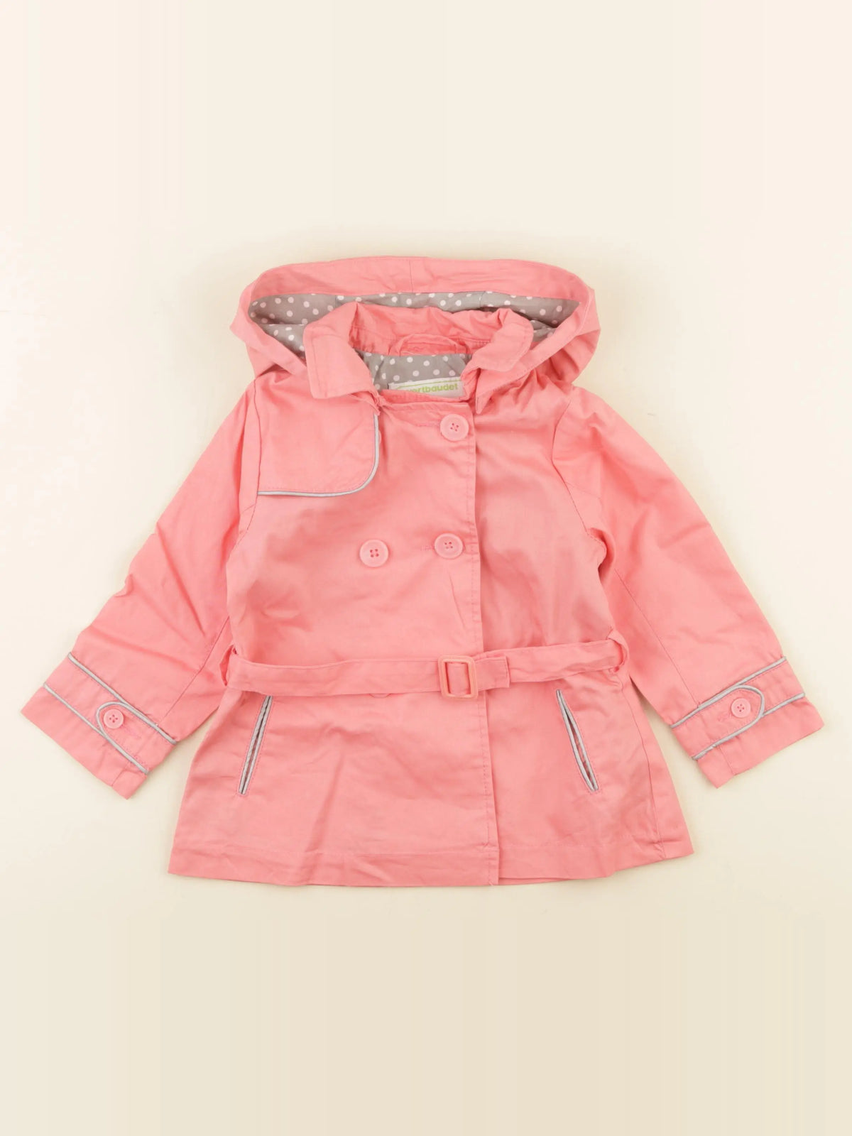 Vertbaudet - veste rose - 2 ans