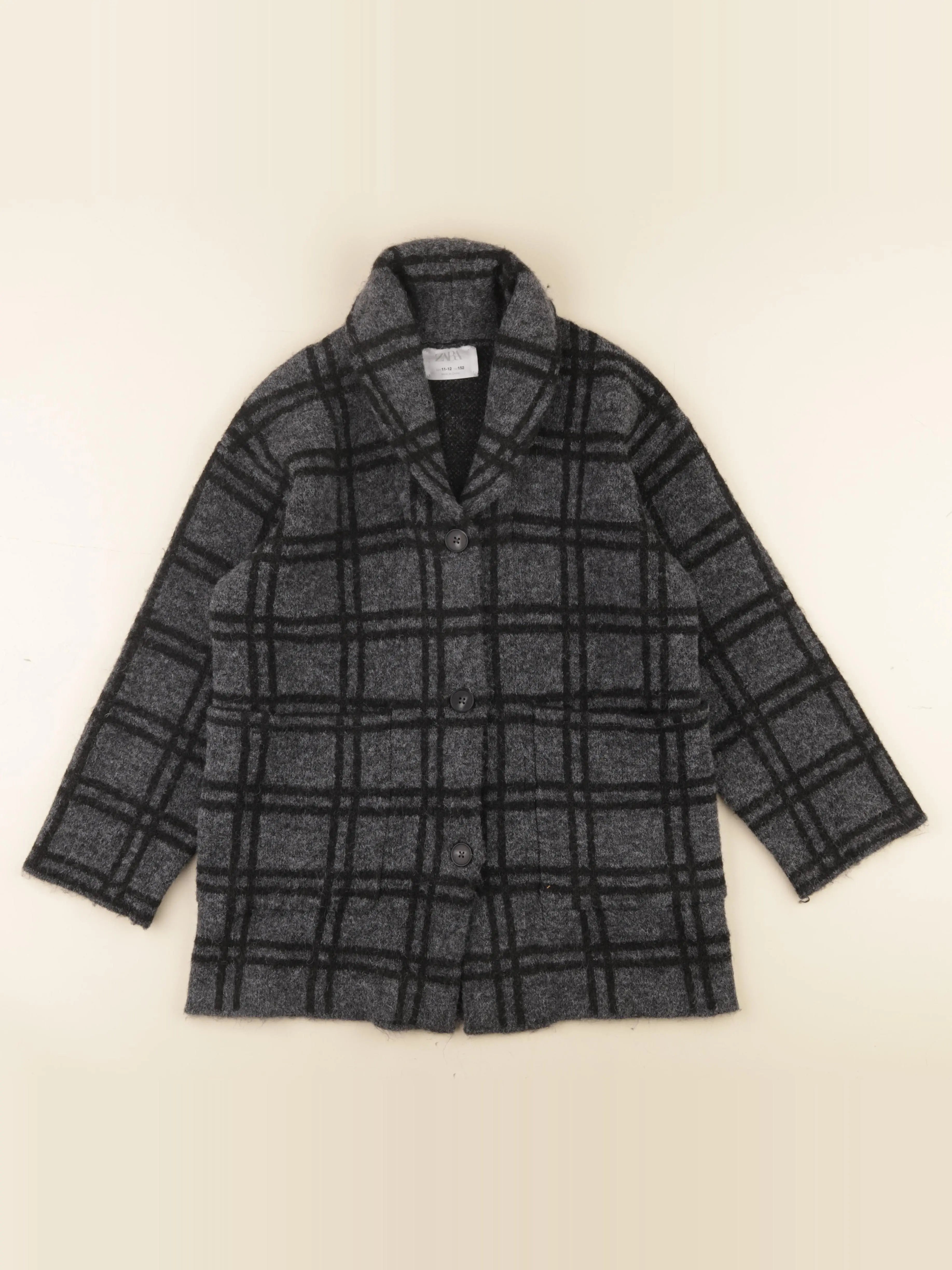 Zara - manteau gris - 11/12 ans