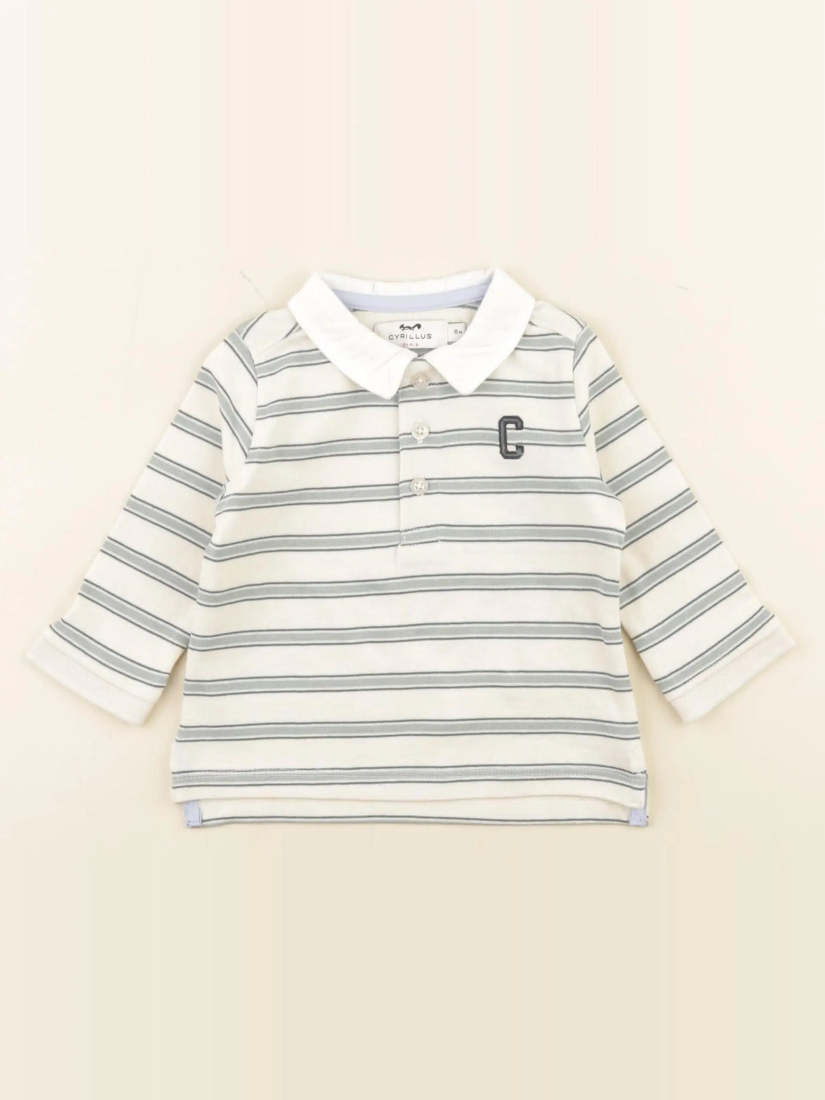 Cyrillus - polo vert - 6 mois