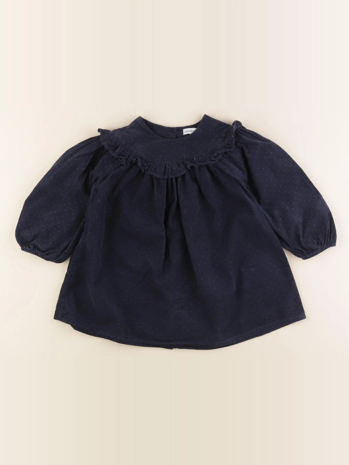 Vertbaudet - robe bleu - 2 ans