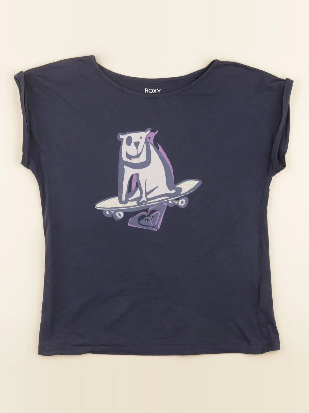 Roxy - tee-shirt bleu - 12 ans