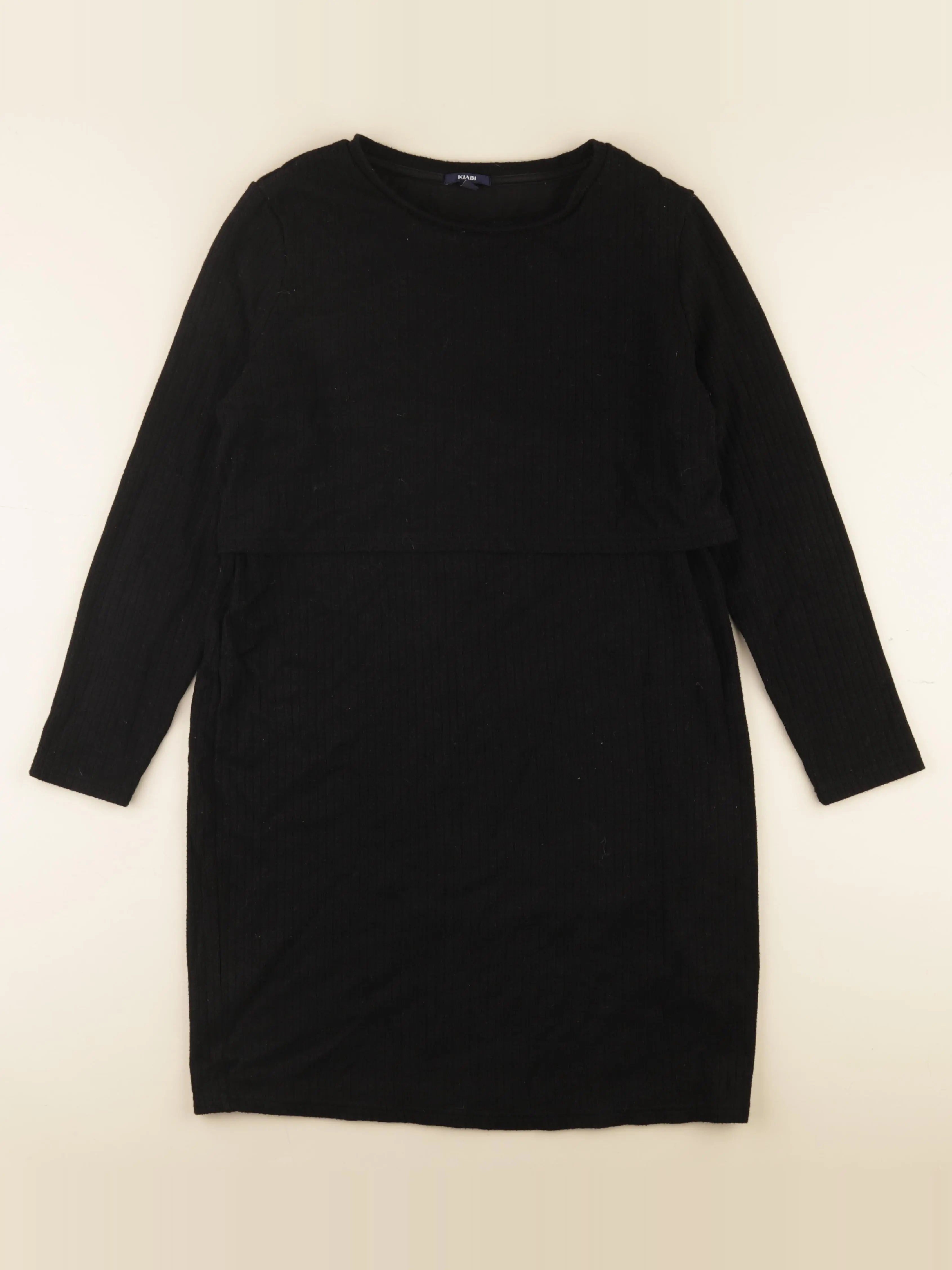 Kiabi - robe grossesse, allaitement noir - 46 à 48