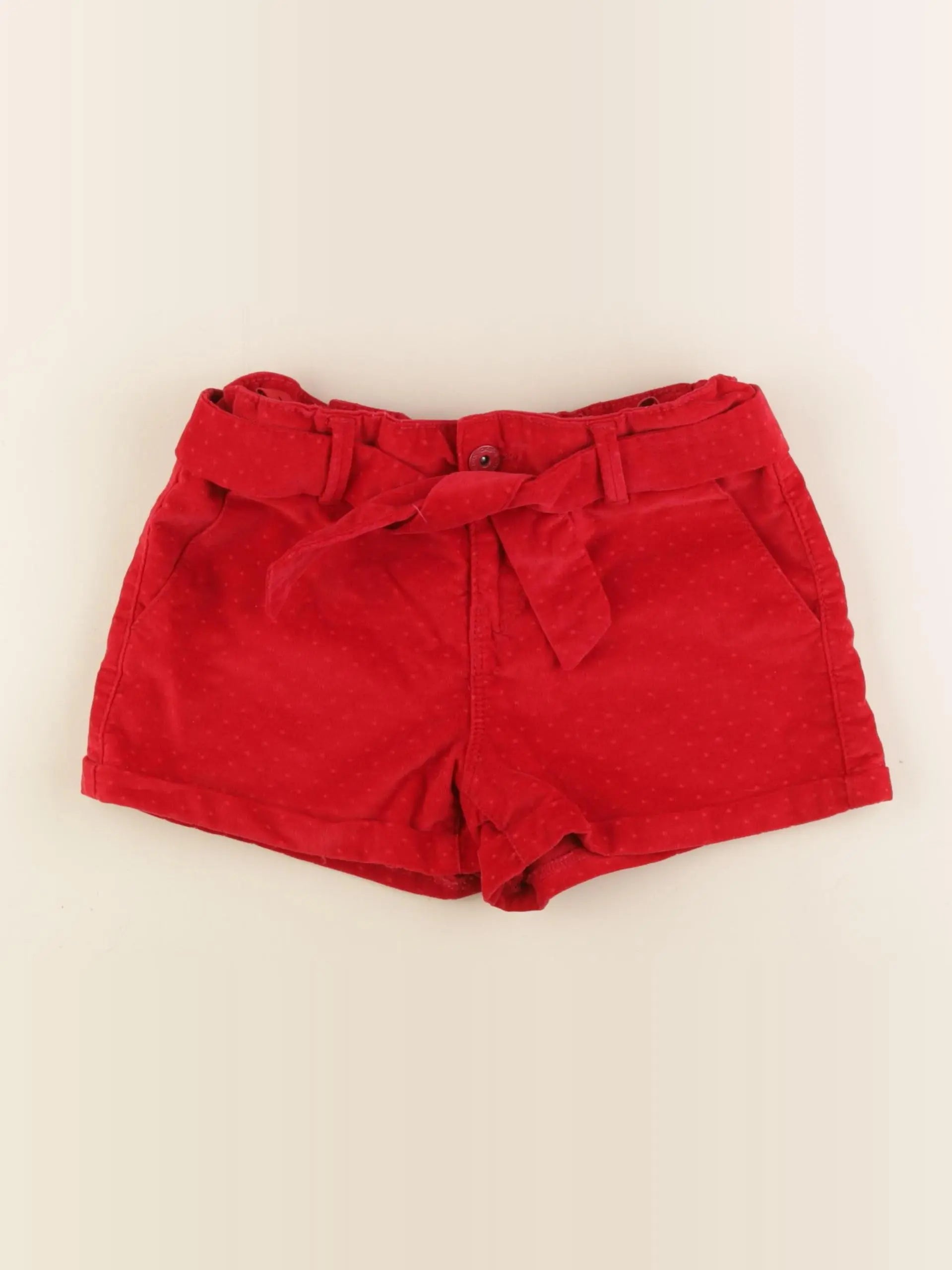 Okaidi - short rouge - 10 ans