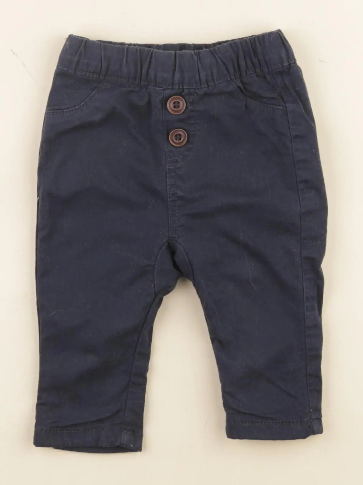 Tape à l'oeil - pantalon bleu - 3 mois