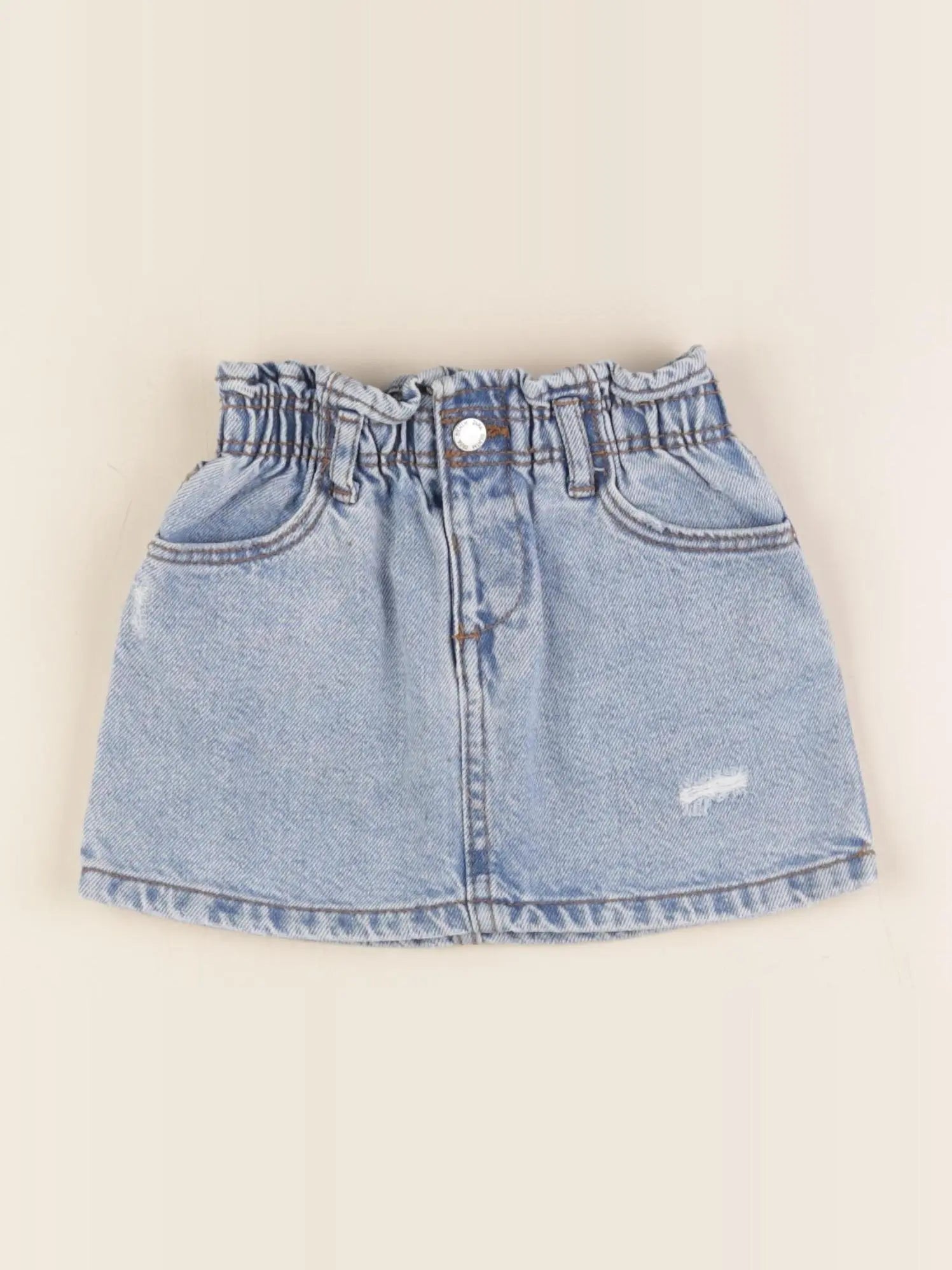 Zara - jupe bleu - 18/24 mois