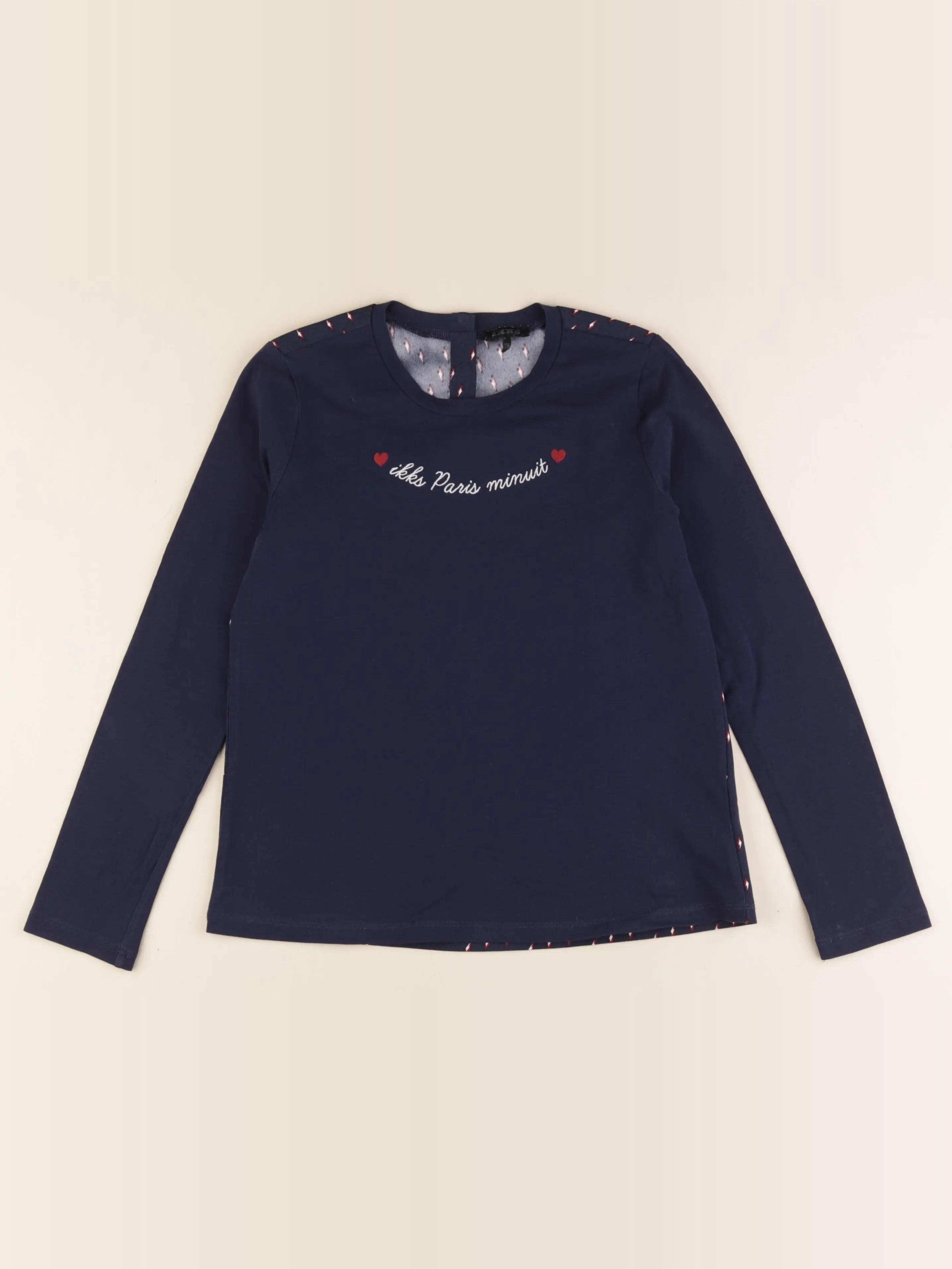 IKKS - tee-shirt bleu - 10 ans