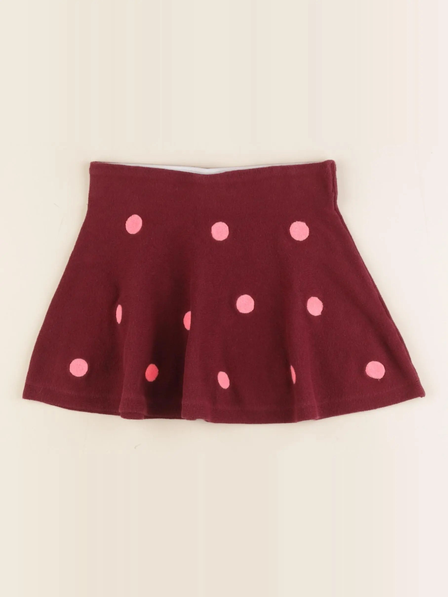 H&M - jupe rouge, rose - 2/4 ans