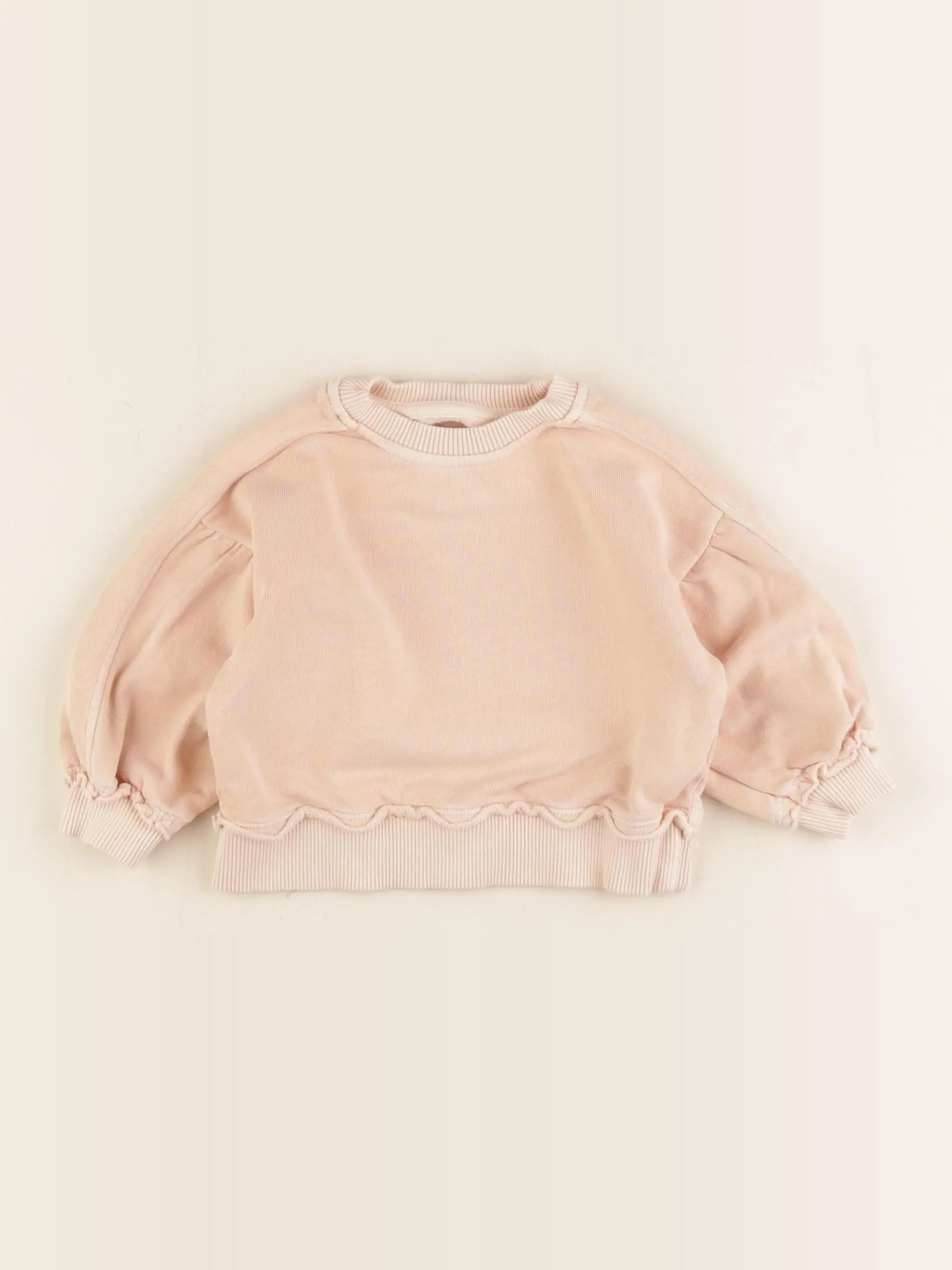 Play Up - sweat orange - 6 mois