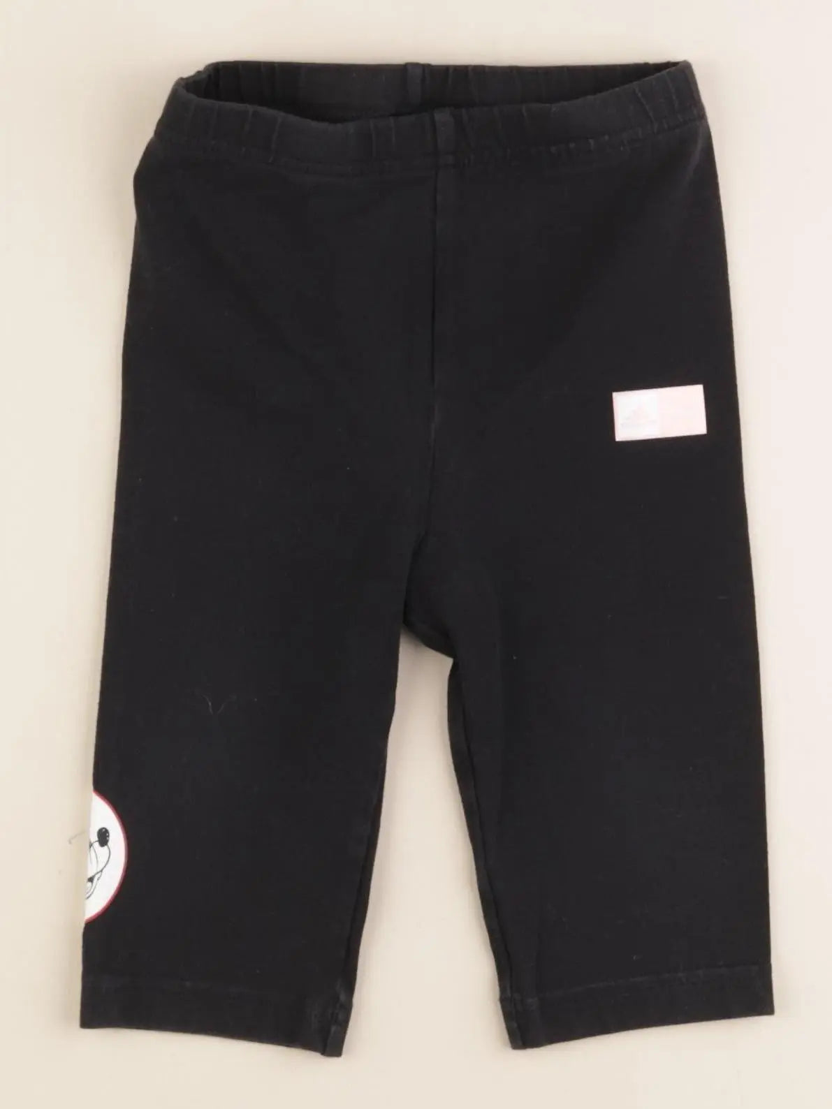 Adidas - legging court noir - 18/24 mois