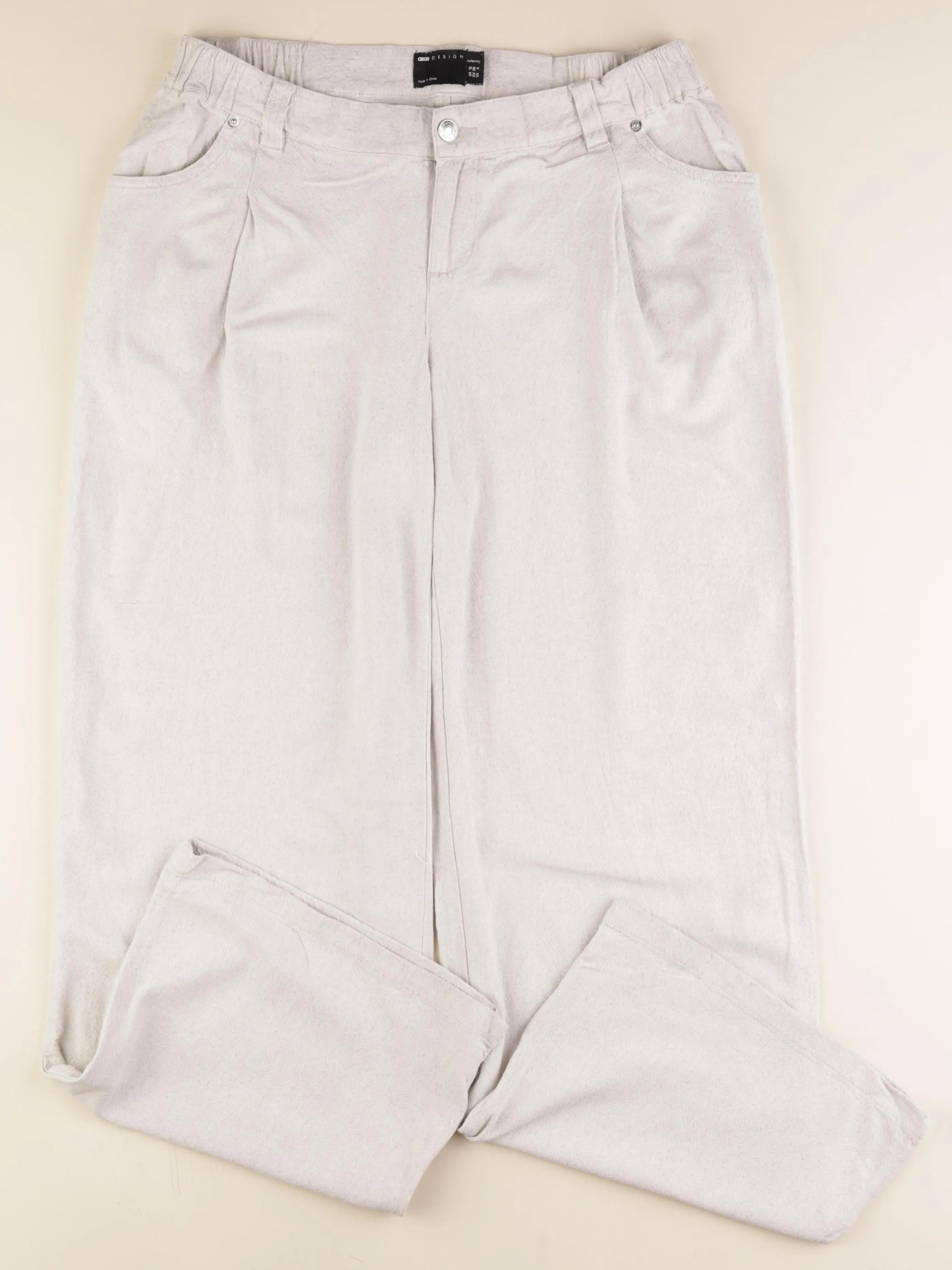 Asos - pantalon grossesse beige - 38