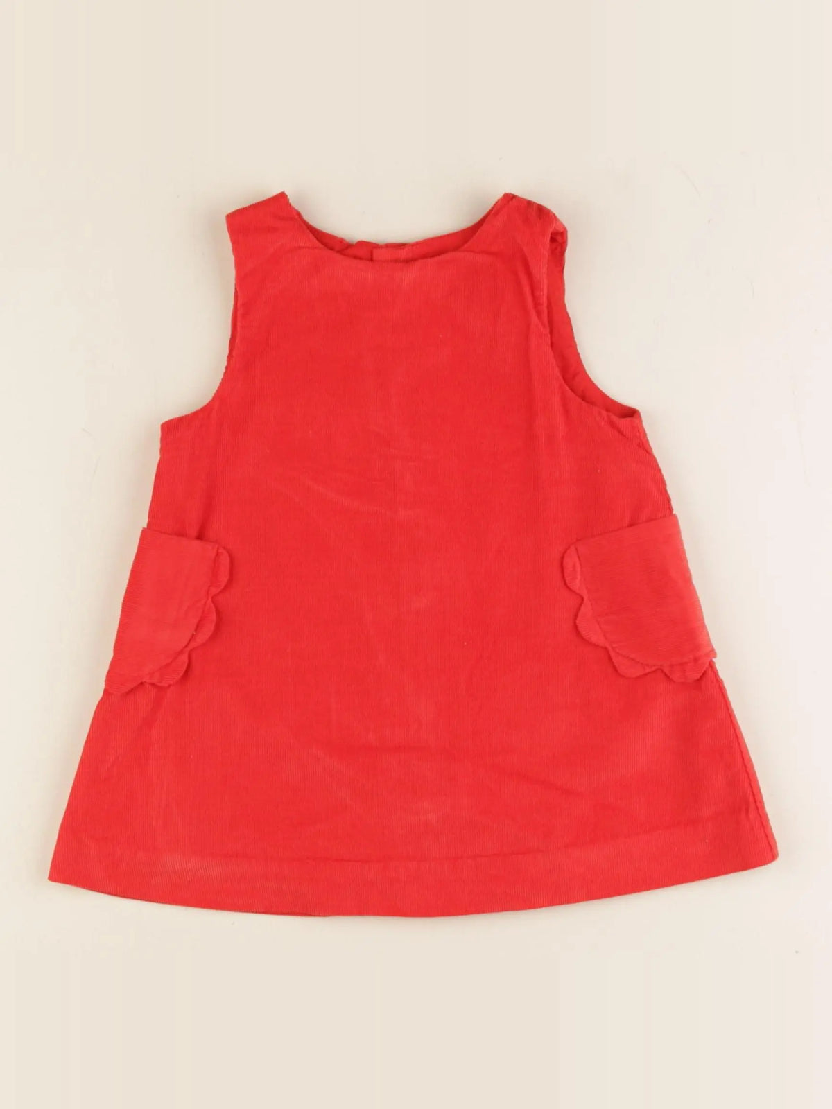 Jacadi - robe rouge - 12 mois