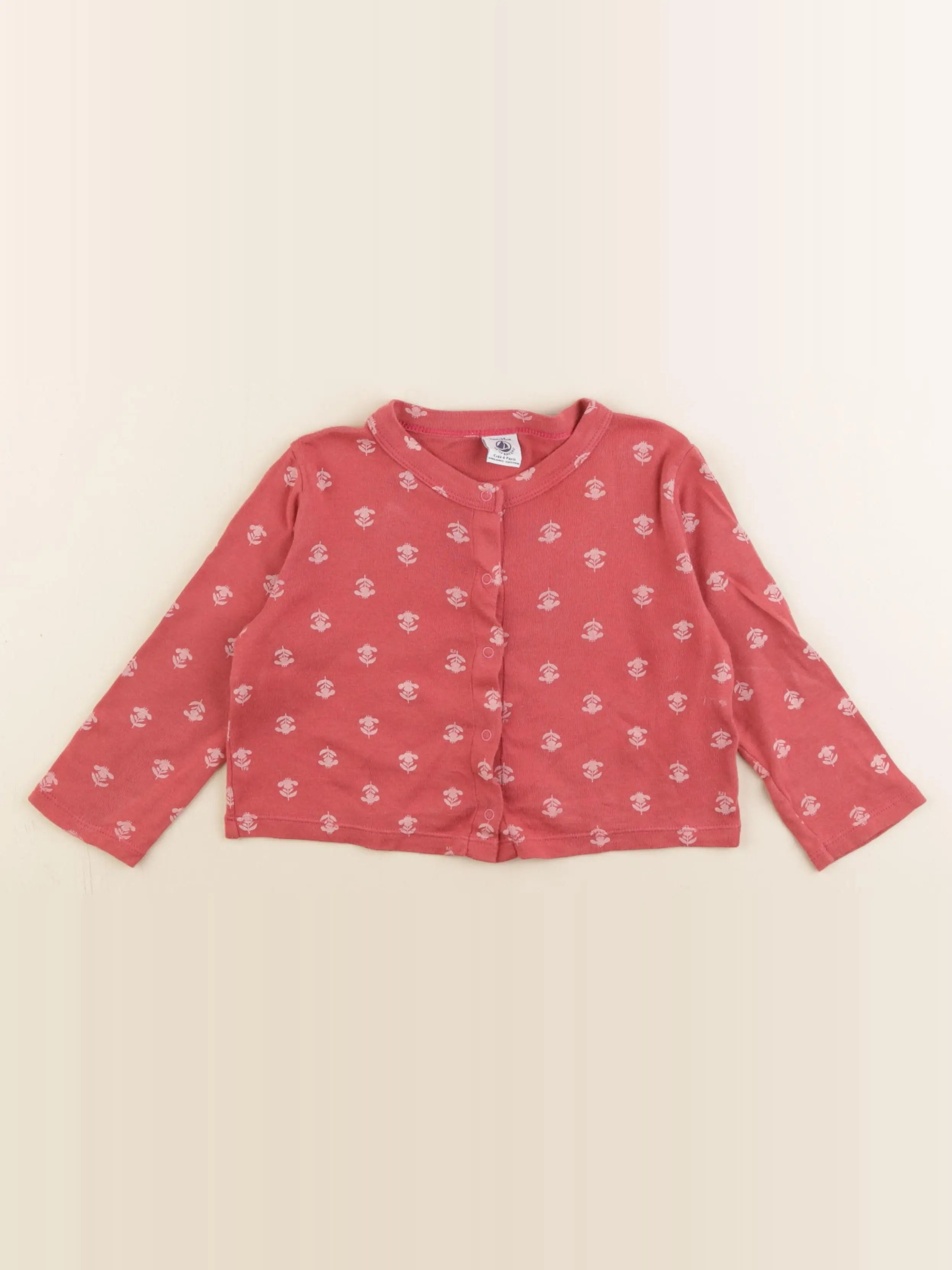 Petit Bateau - tee-shirt rose - 3 ans