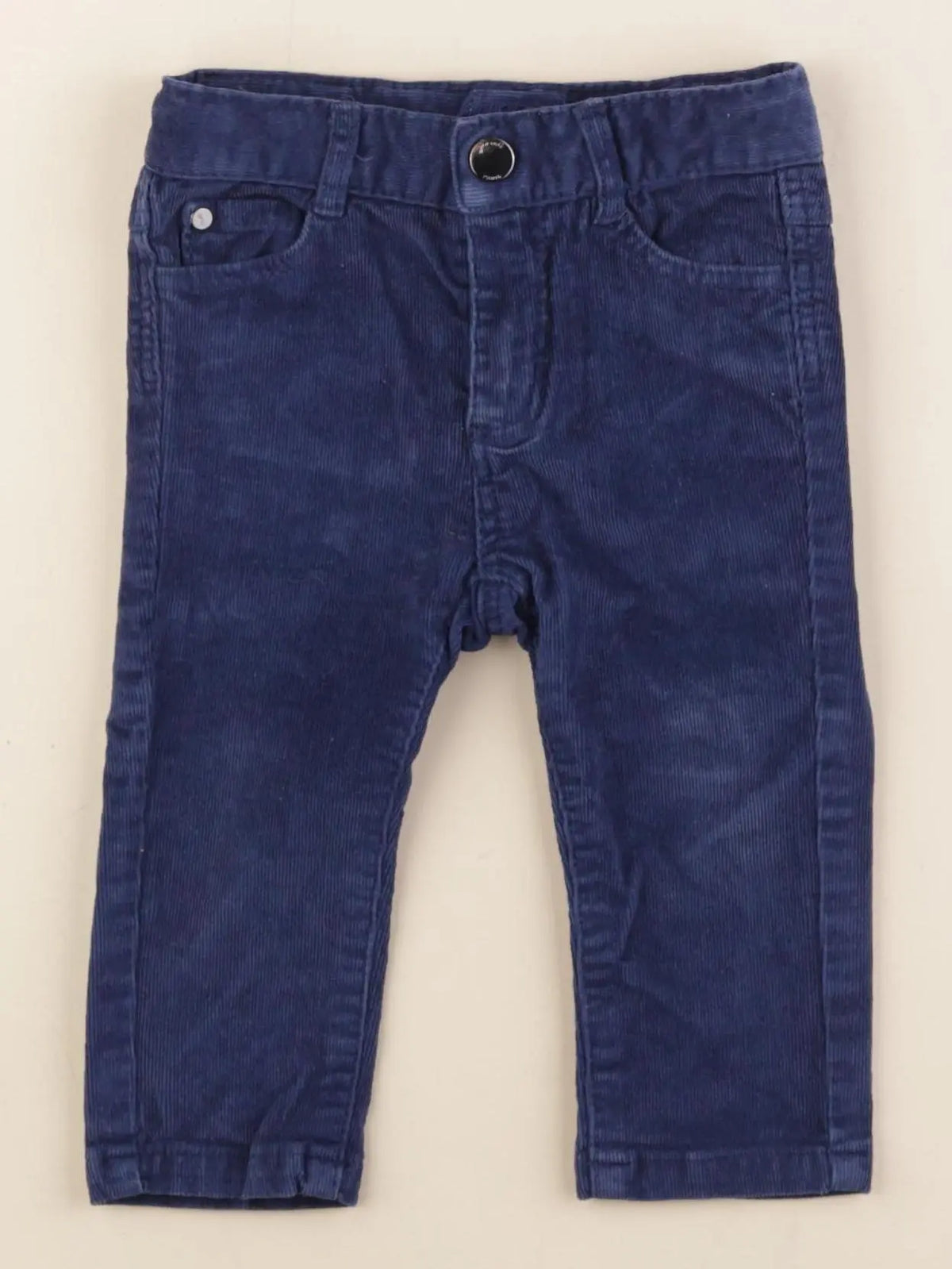 Jacadi - pantalon bleu - 12 mois