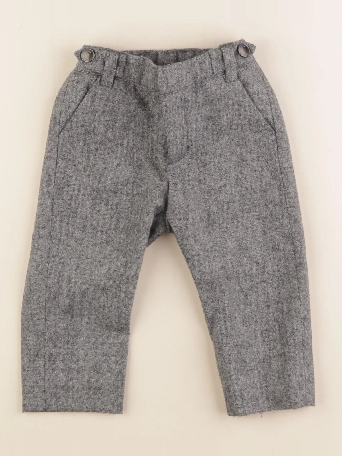 Jacadi - pantalon gris - 12 mois