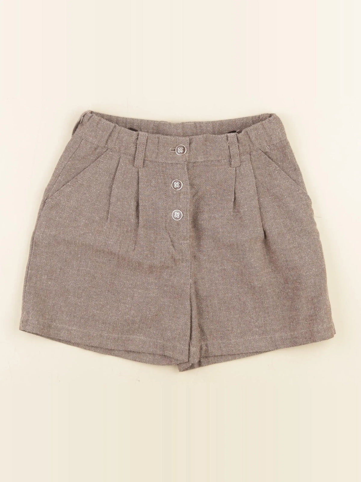 Tape à l'oeil - short marron - 9 ans