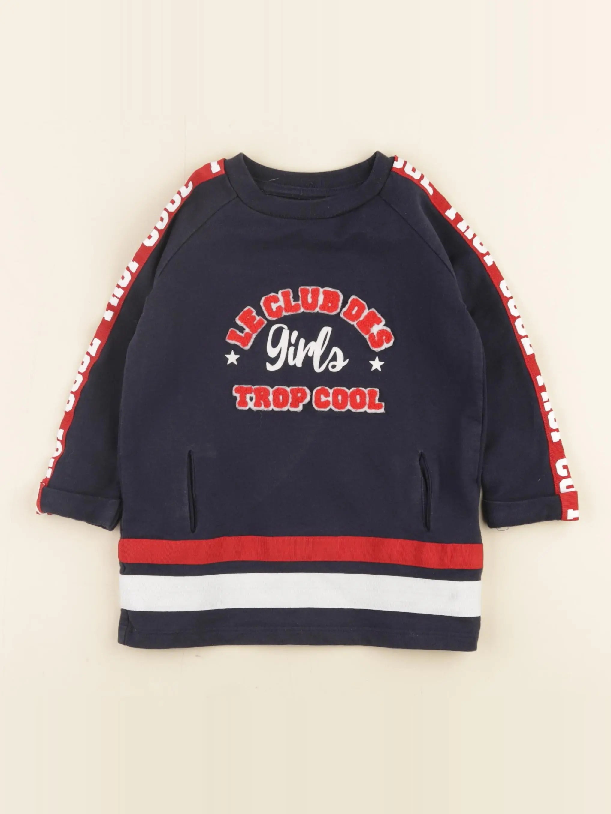 Vertbaudet - robe bleu - 2 ans