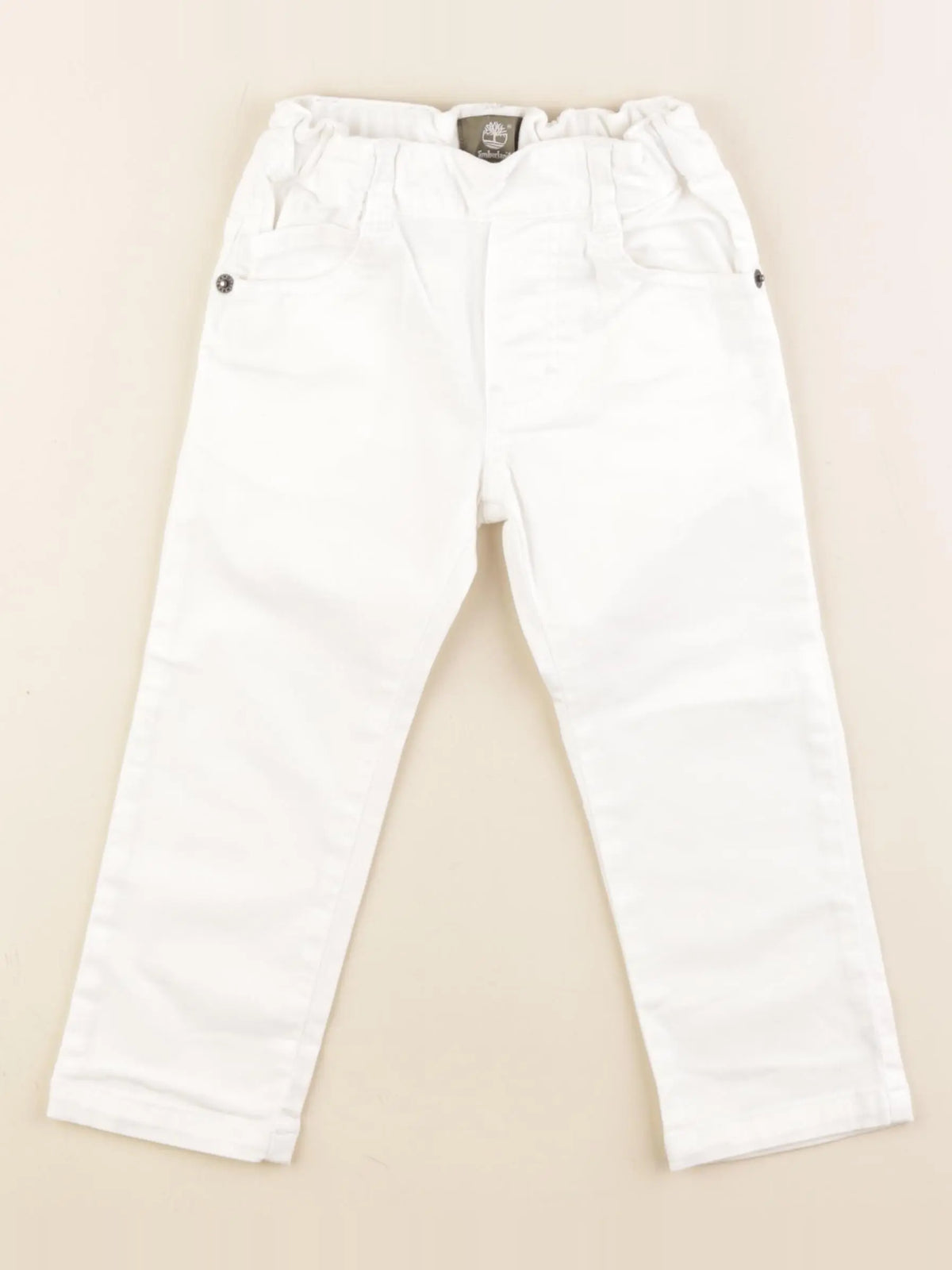 Timberland - jegging blanc - 3 ans
