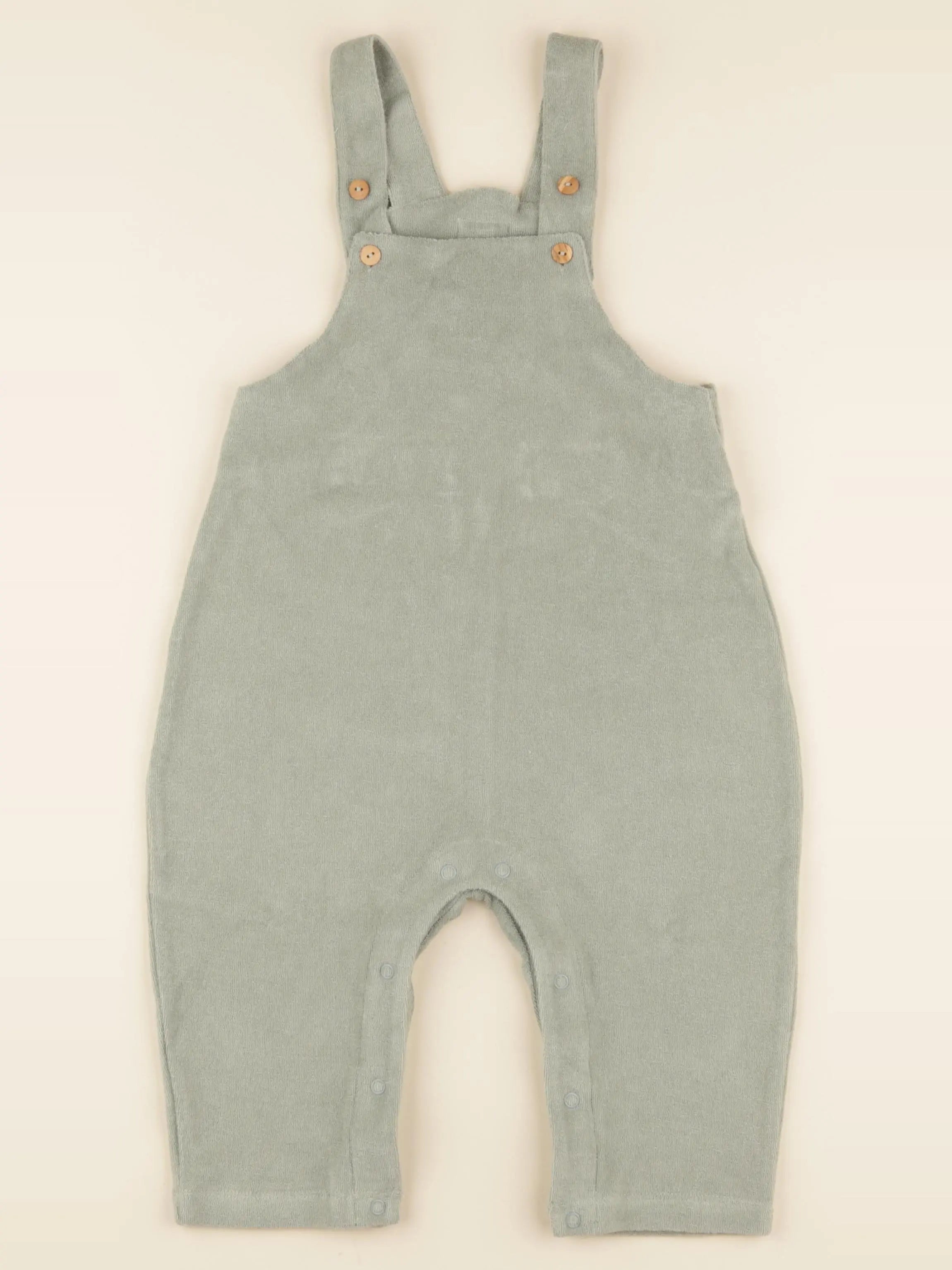 Salopette Homer Terry vert