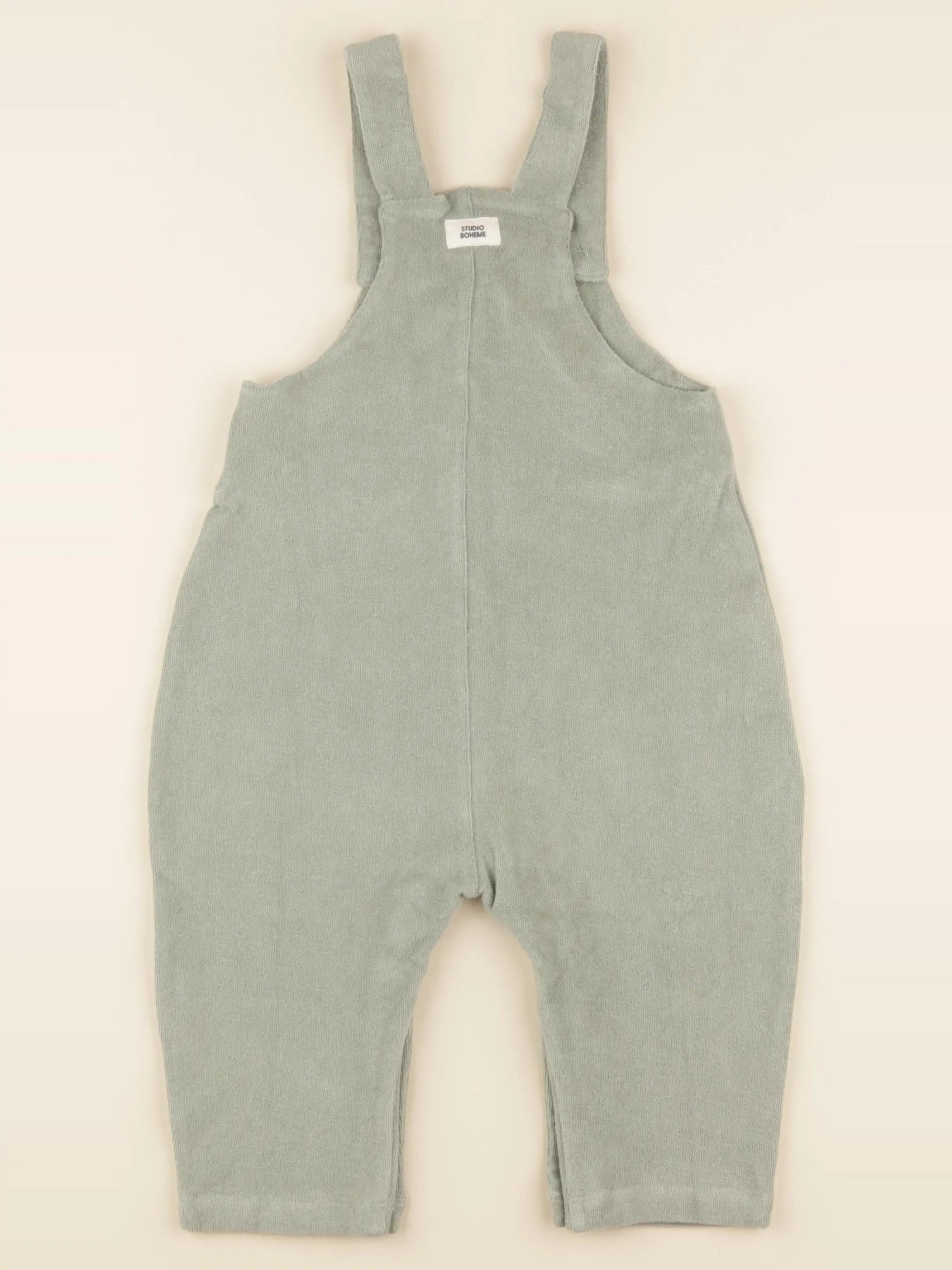 Salopette Homer Terry vert