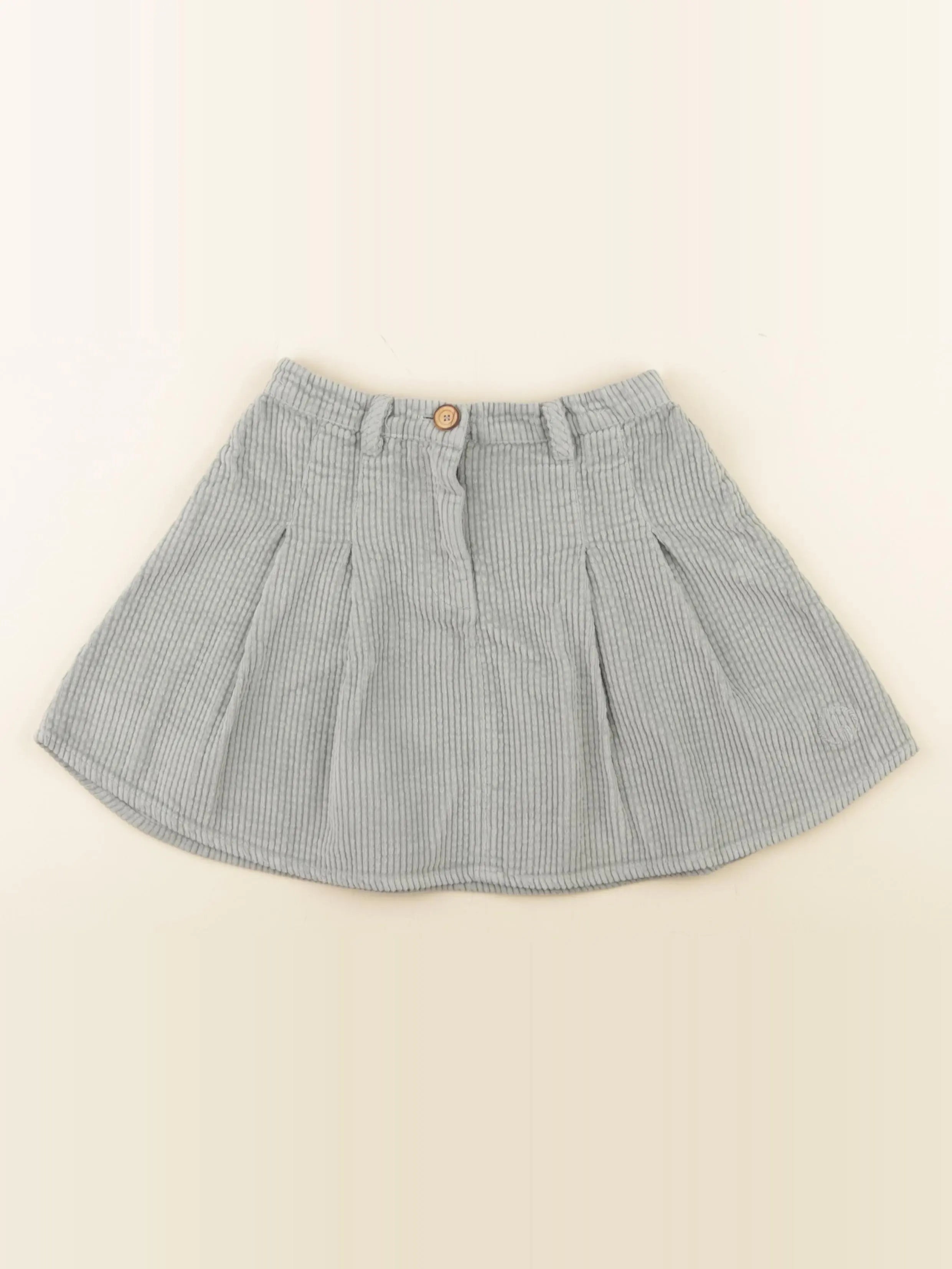 Buho - jupe gris, vert - 8 ans