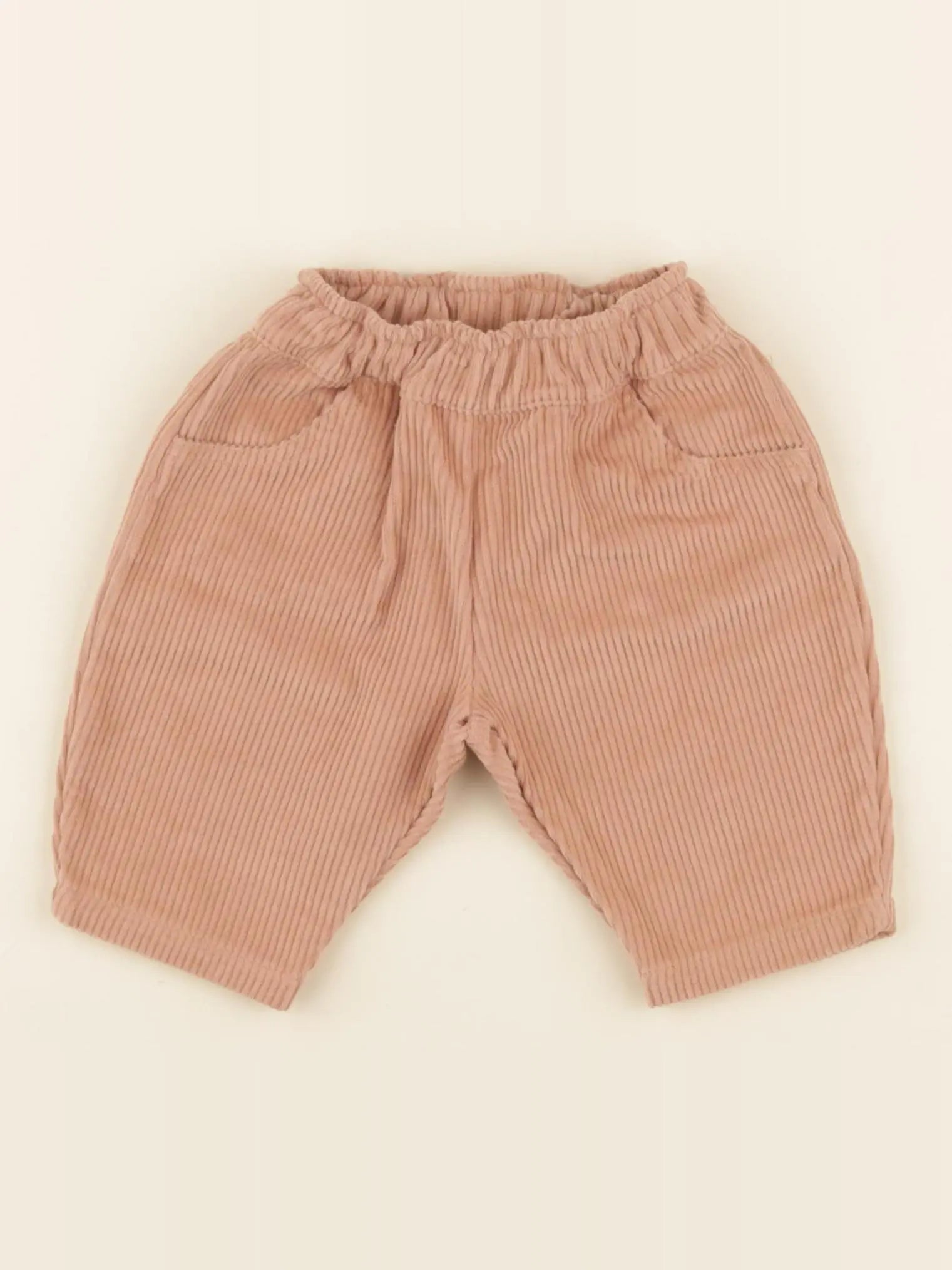 Pantalon velour Corderoy rose