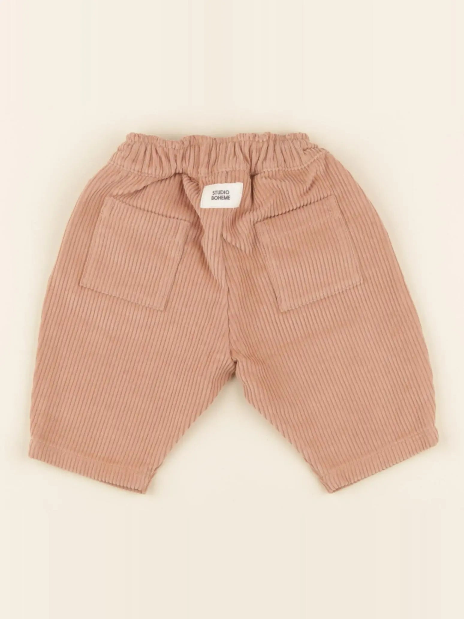 Pantalon velour Corderoy rose