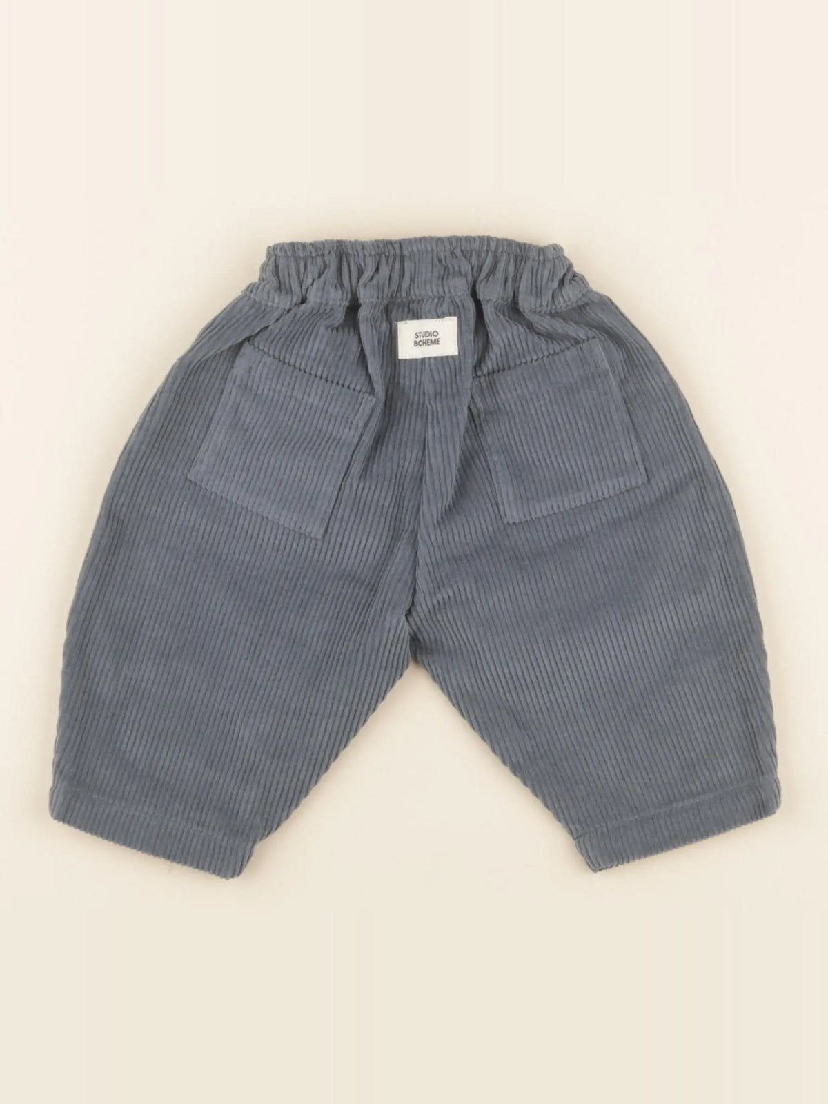 Pantalon velour Corderoy bleu