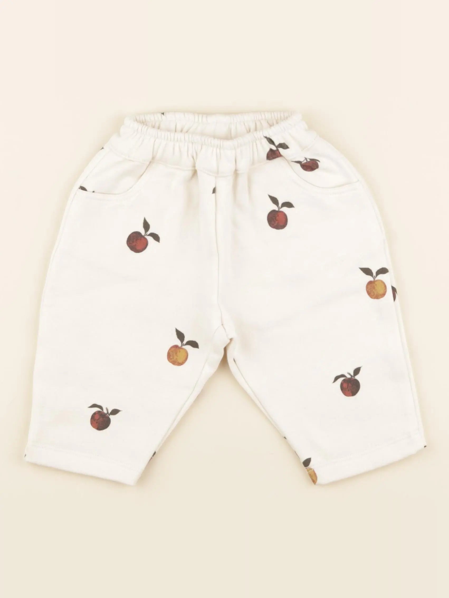 Pantalon Carrot Pommes beige