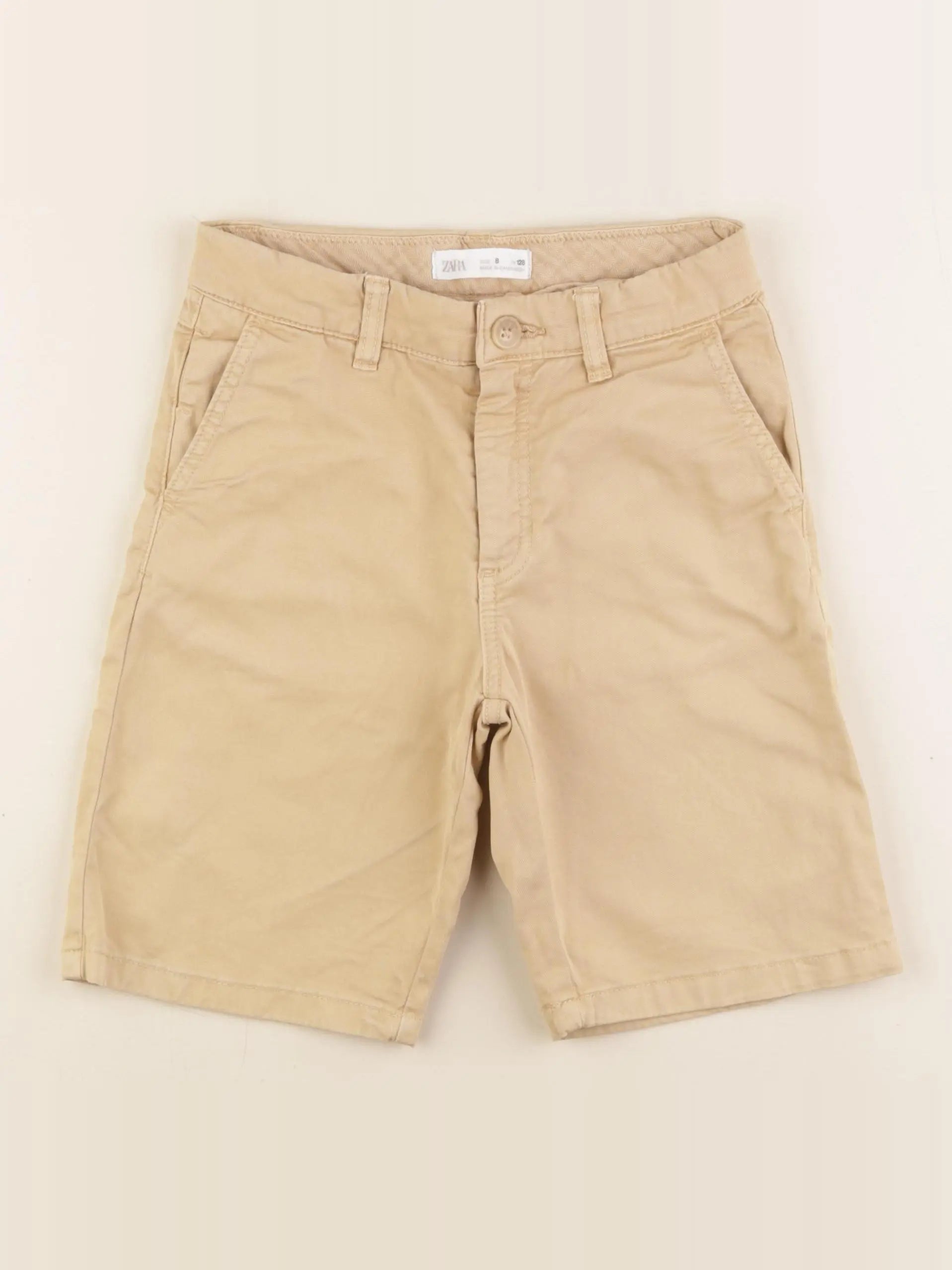 Zara - short marron - 8 ans