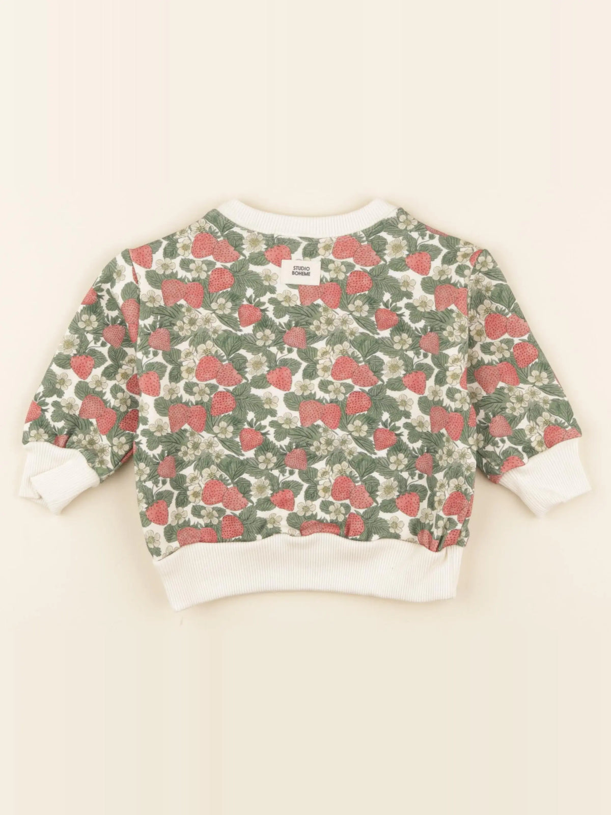 Sweat Bart Molleton fraises