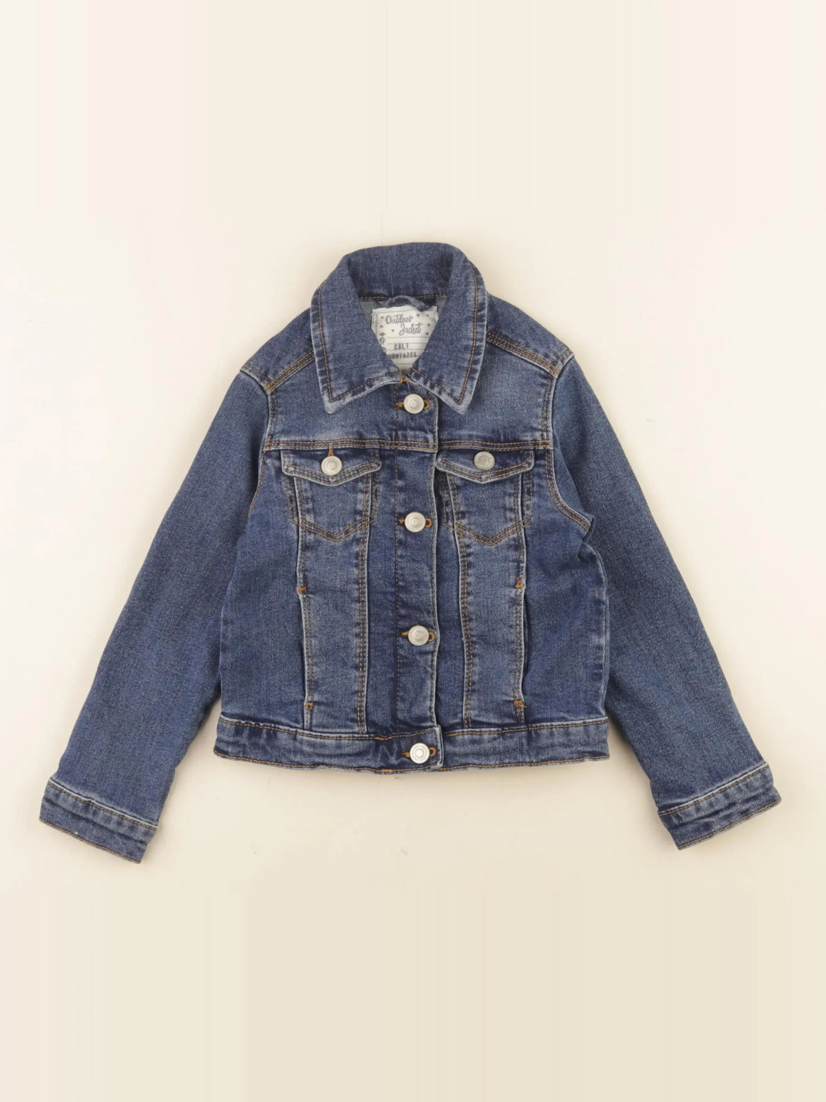 Vertbaudet - veste bleu - 4 ans