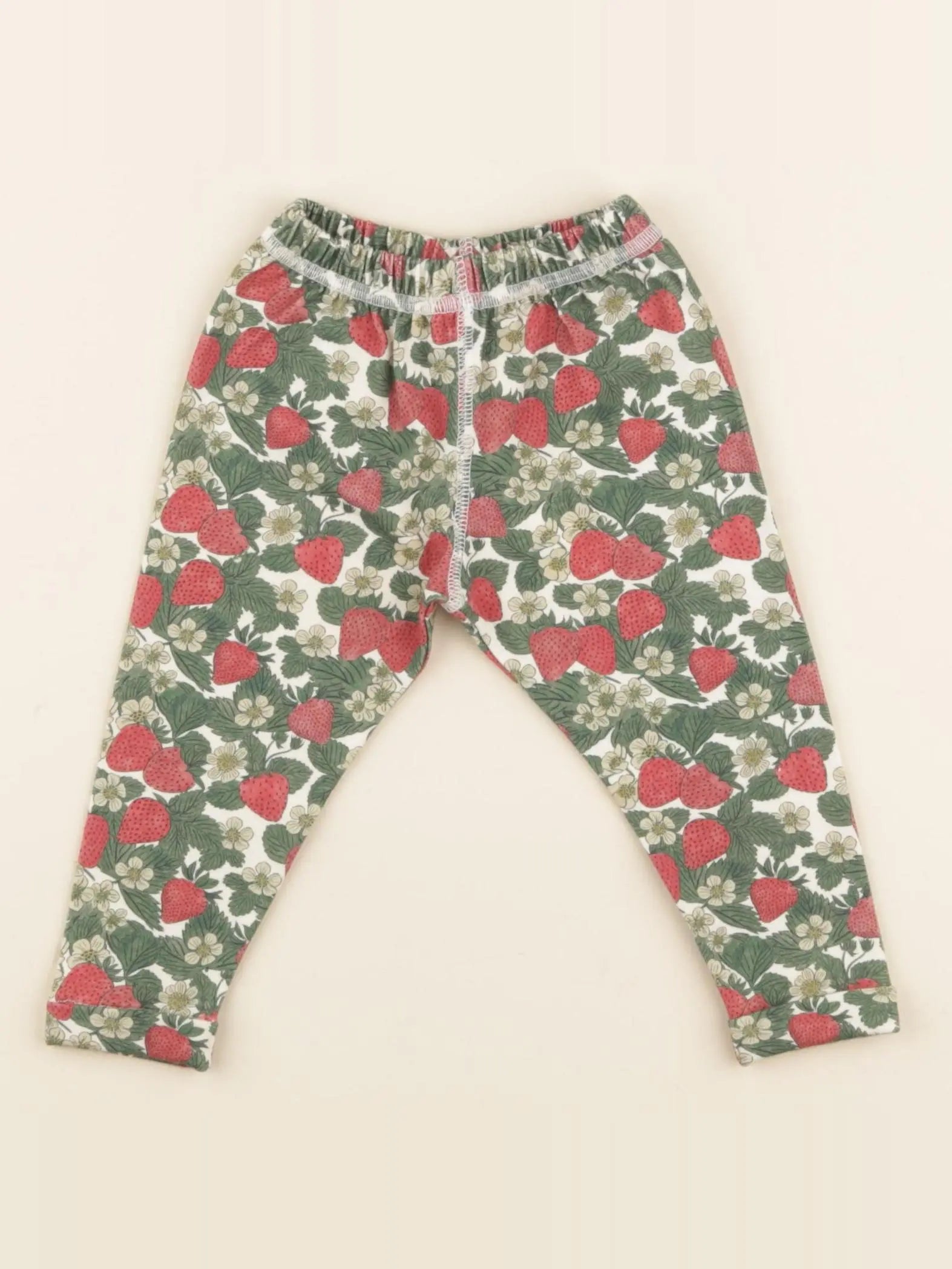 Leggings Rom Pom fraises