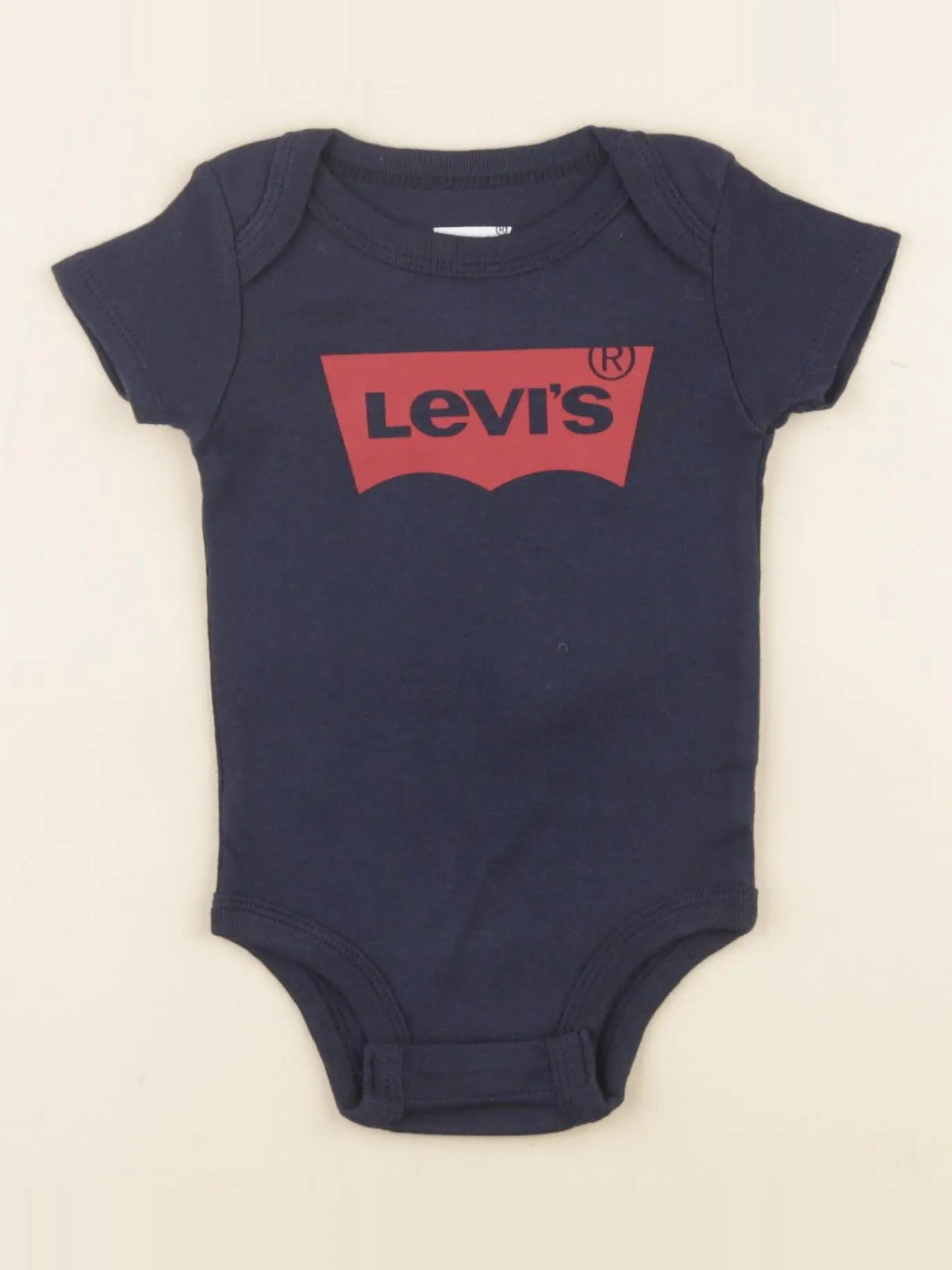 Levi's - body bleu - 0/6 mois