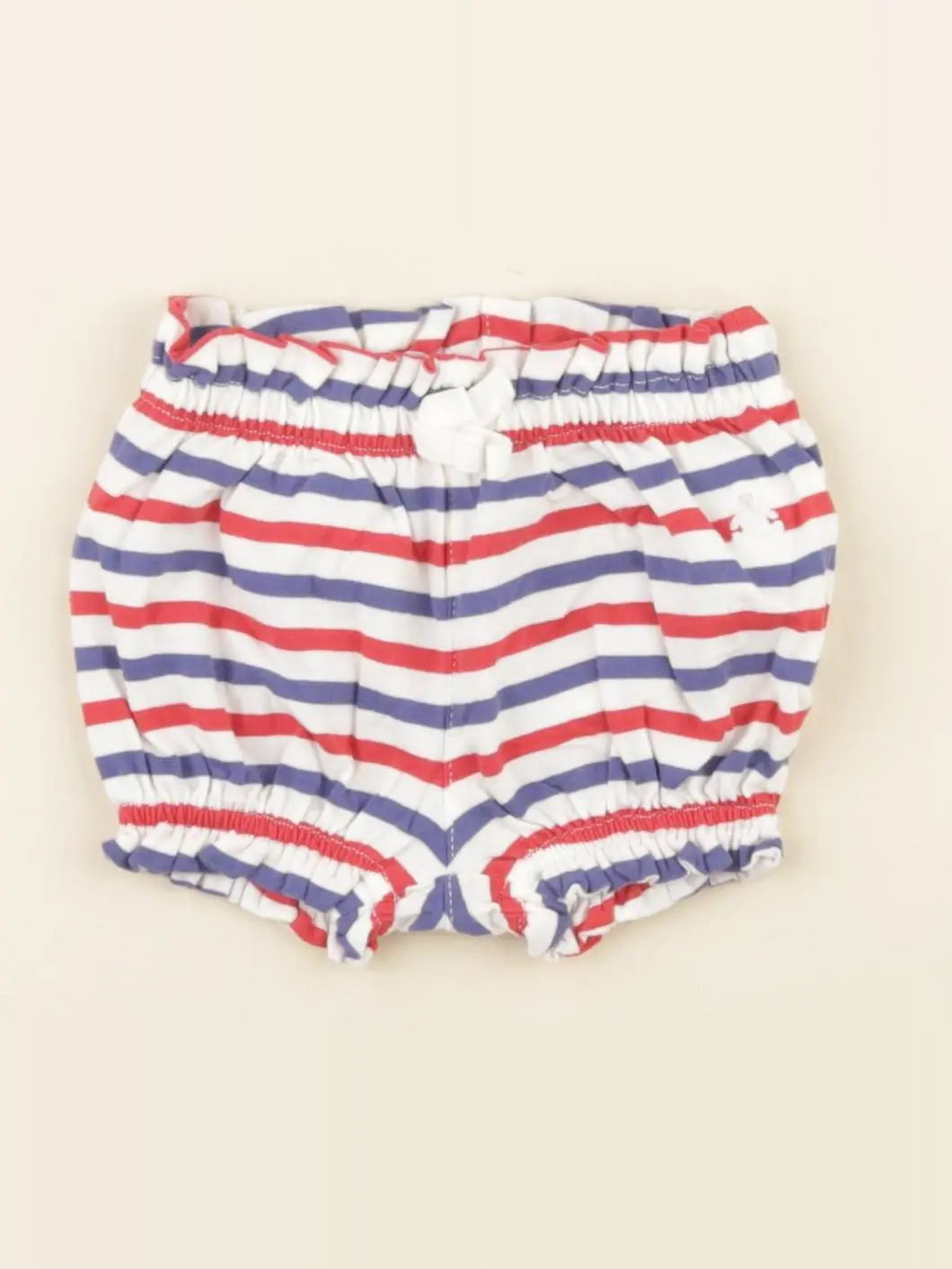 GAP - bloomer bleu, blanc - 0/3 mois