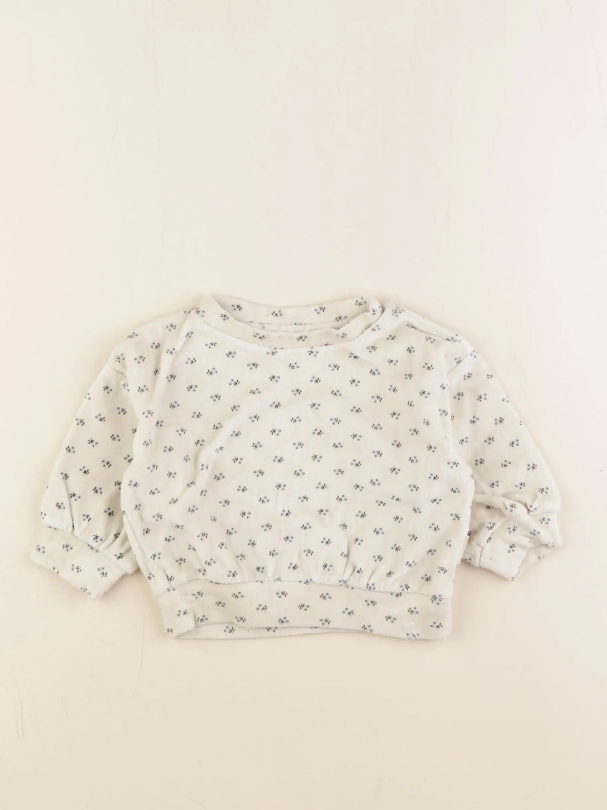 Poudre Organic - sweat blanc - 3 mois