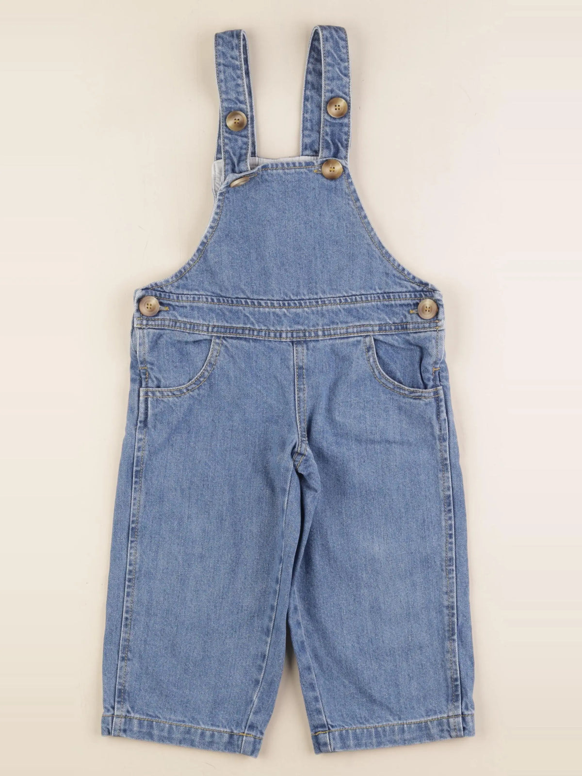 Poudre Organic - salopette bleu - 24 mois