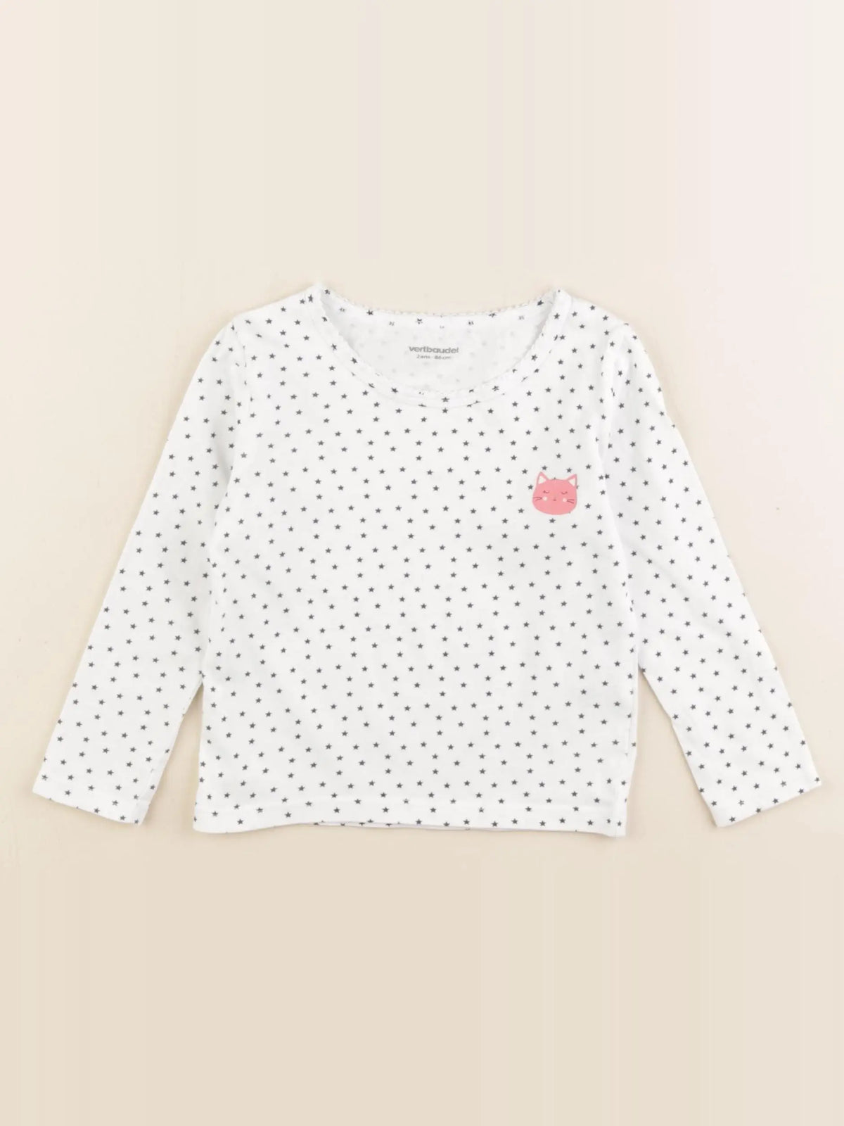 Vertbaudet - maillot de corps blanc - 2 ans