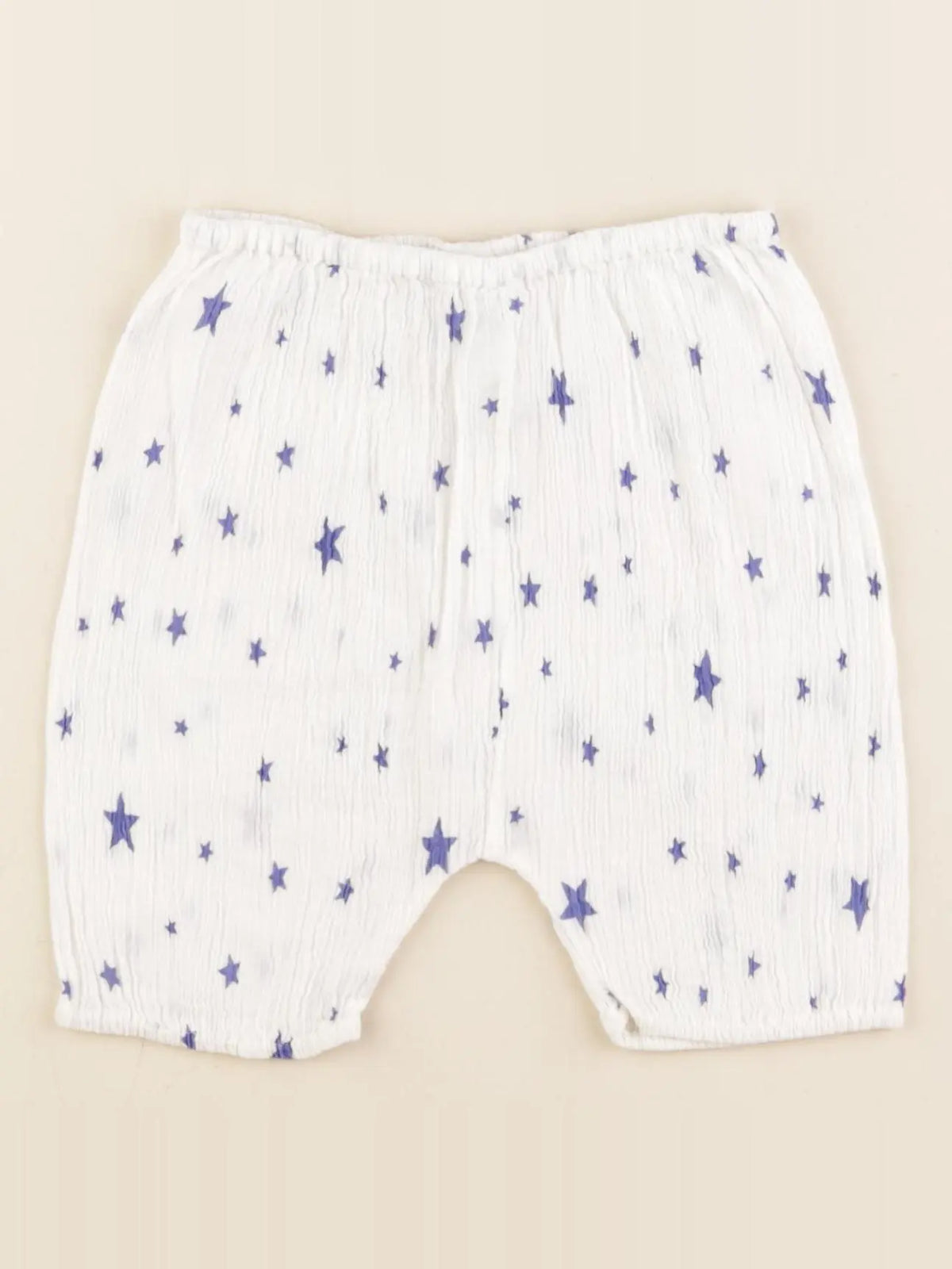 Louis Louise - bloomer blanc, bleu - 18 mois