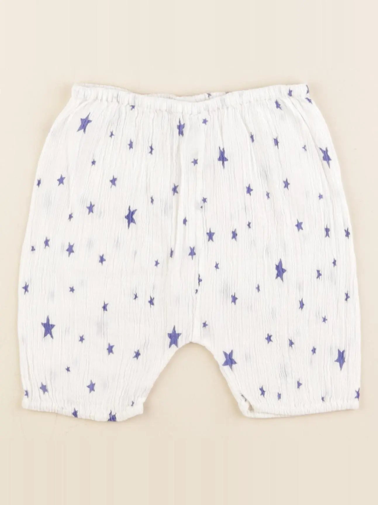 Louis Louise - bloomer blanc, bleu - 18 mois