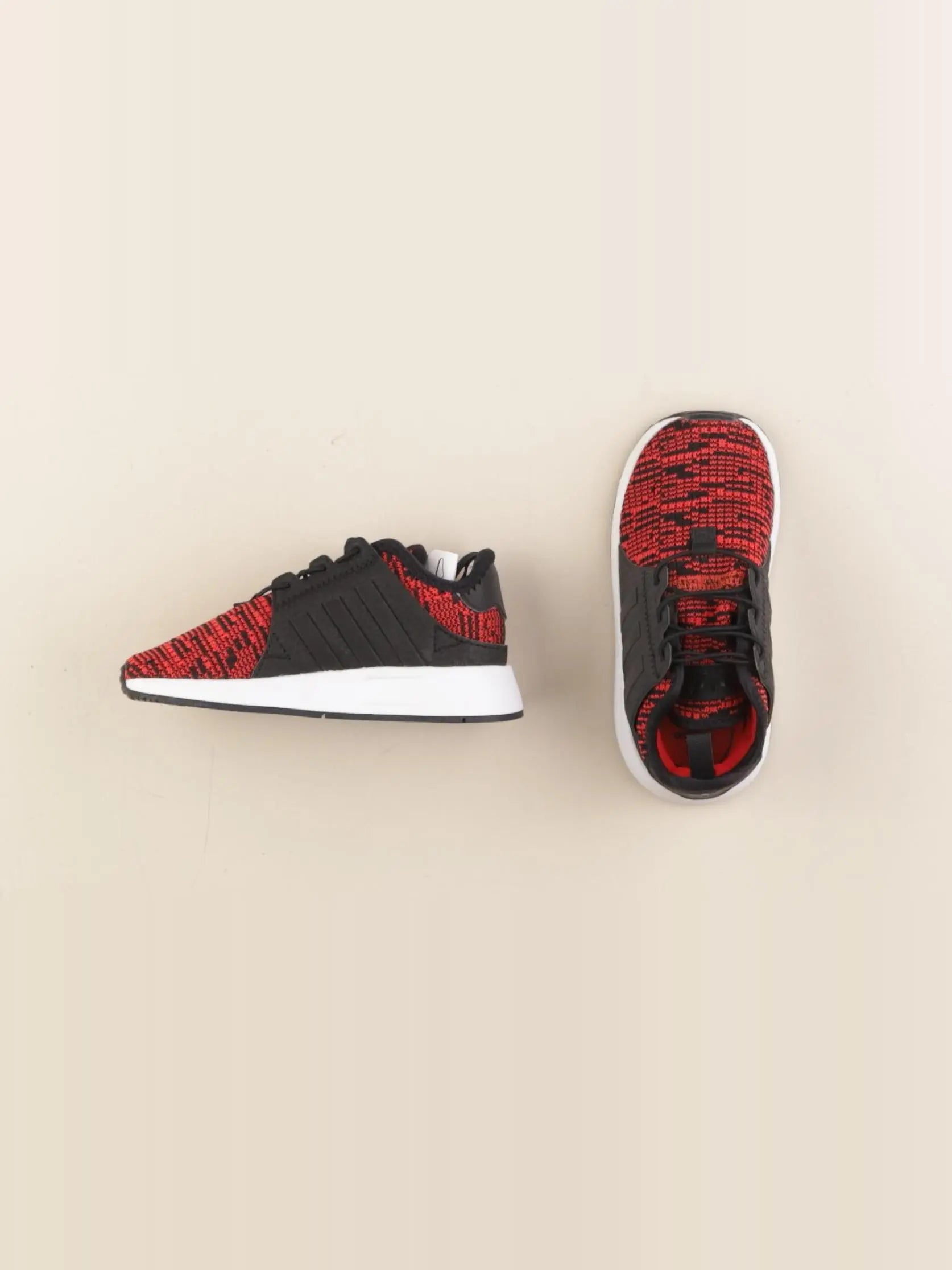 Adidas - baskets noir, rouge - pointure 25