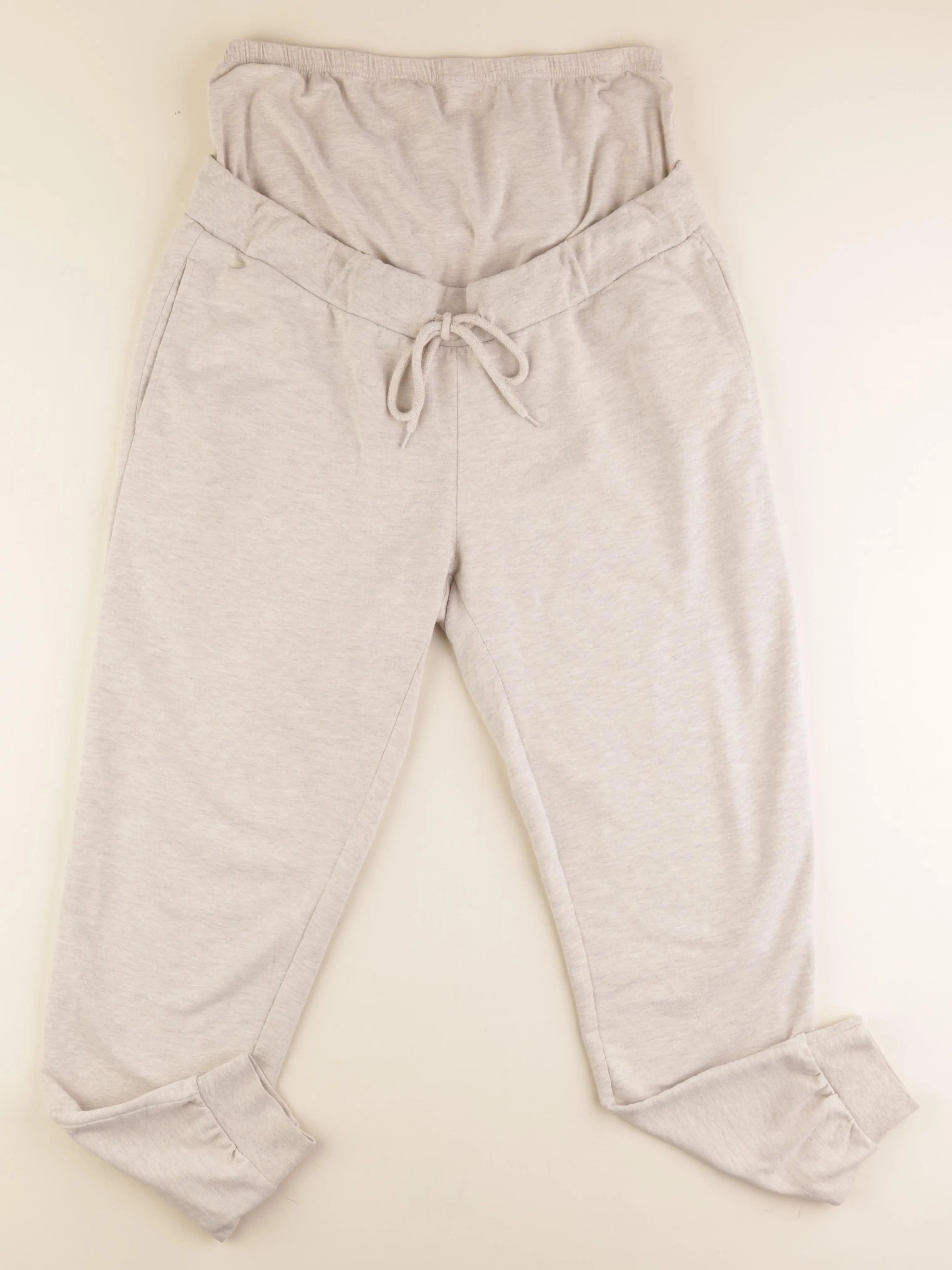 Anna Field - jogging grossesse beige - 48 à 50