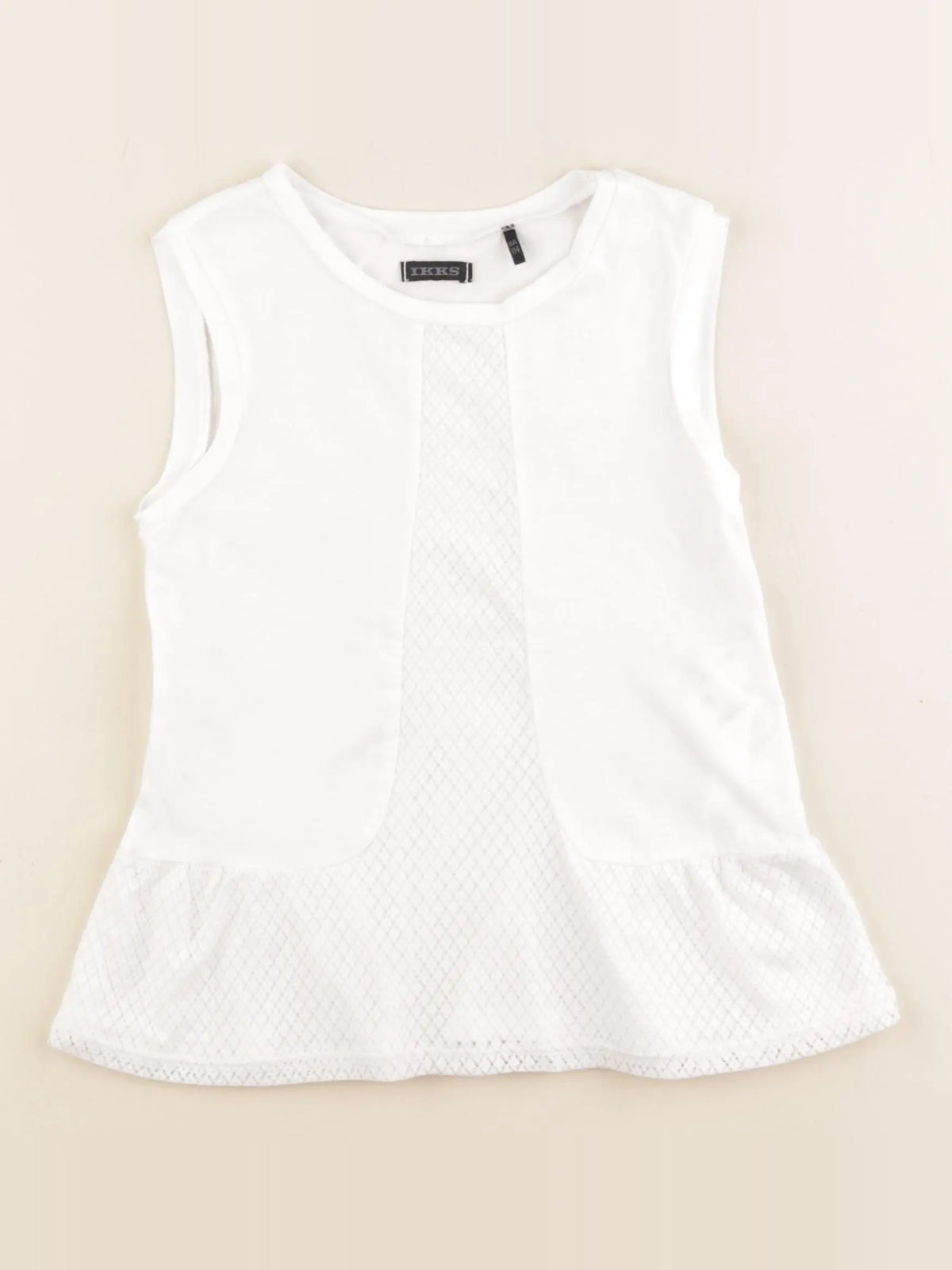 IKKS - sous-pull blanc - 6 ans