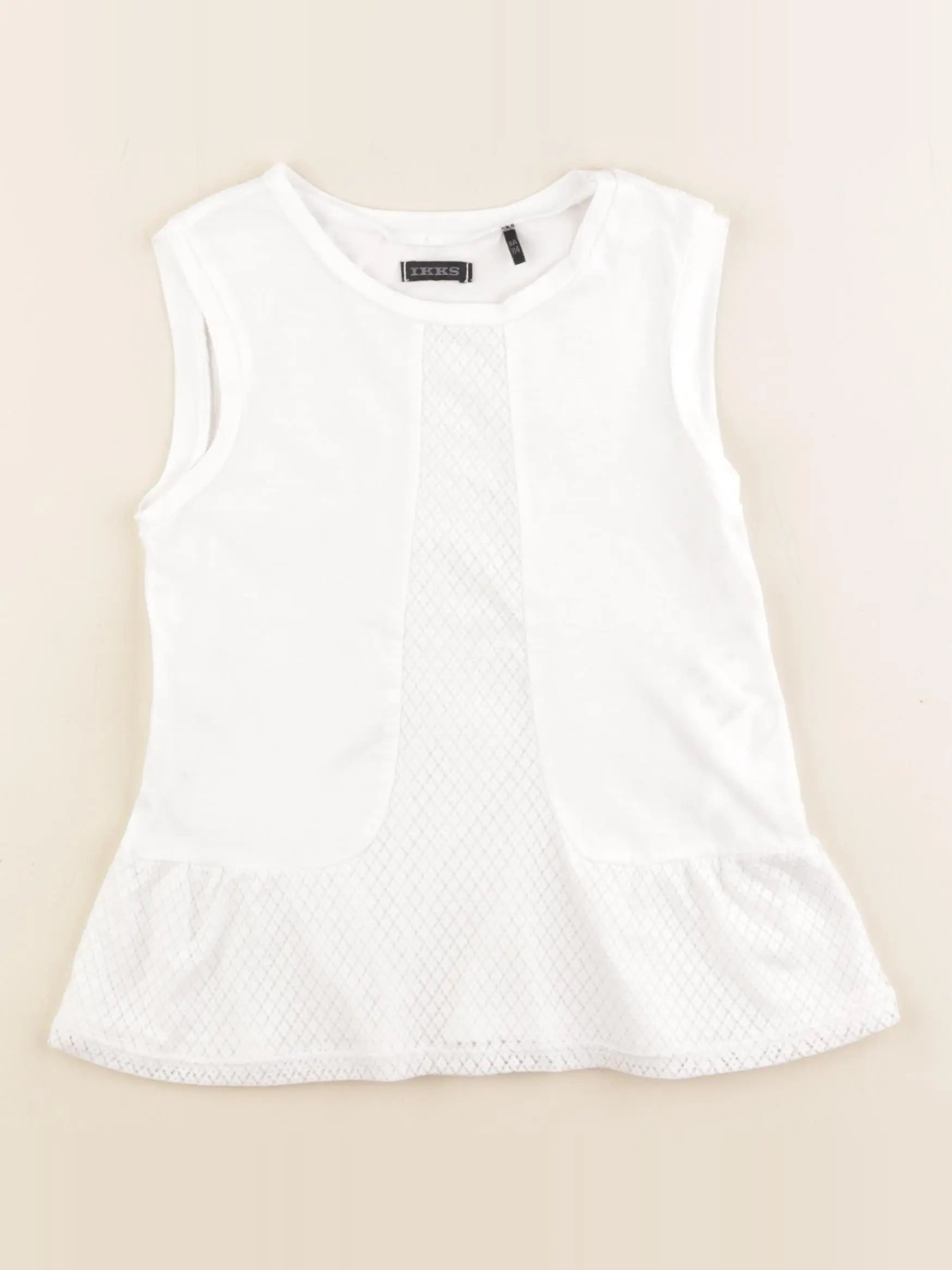 IKKS - sous-pull blanc - 6 ans