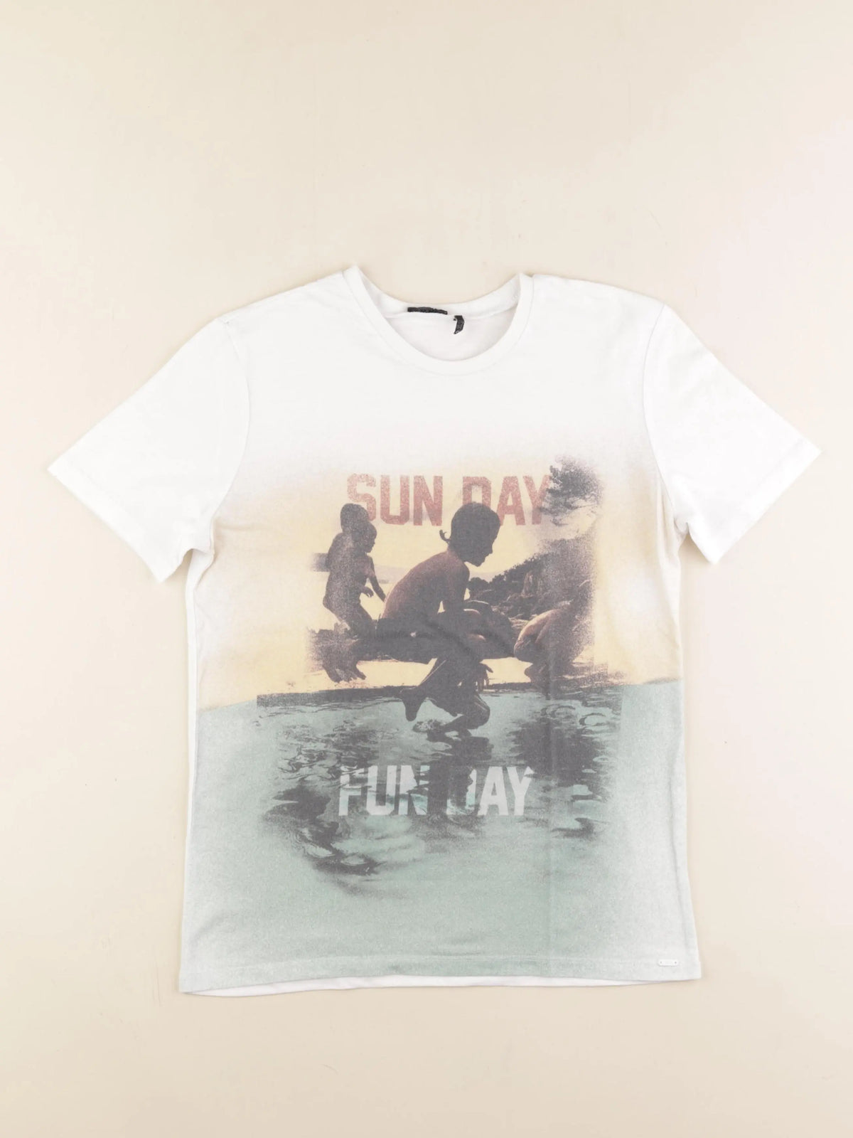 IKKS - tee-shirt blanc - 12 ans