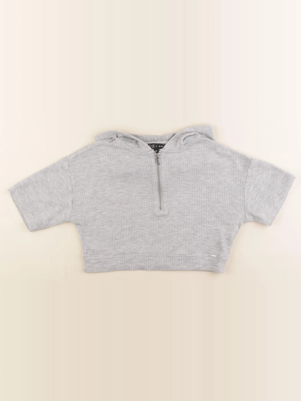 IKKS - sweat gris - 10 ans