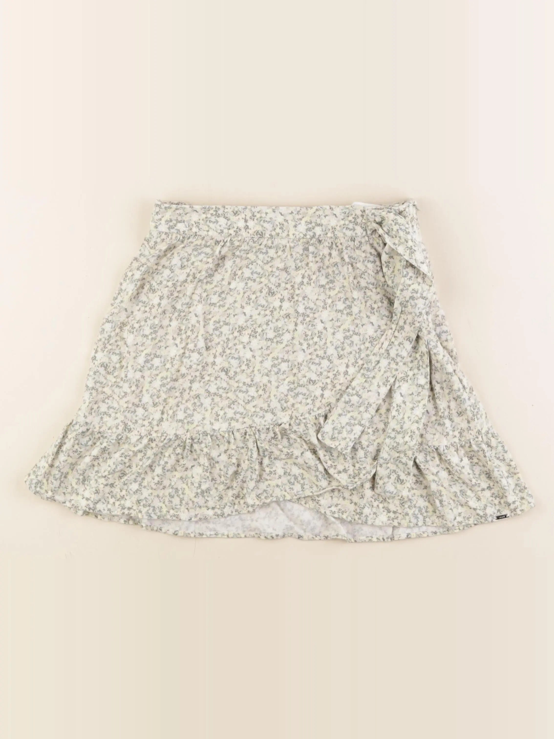 IKKS - jupe vert, beige - 8 ans