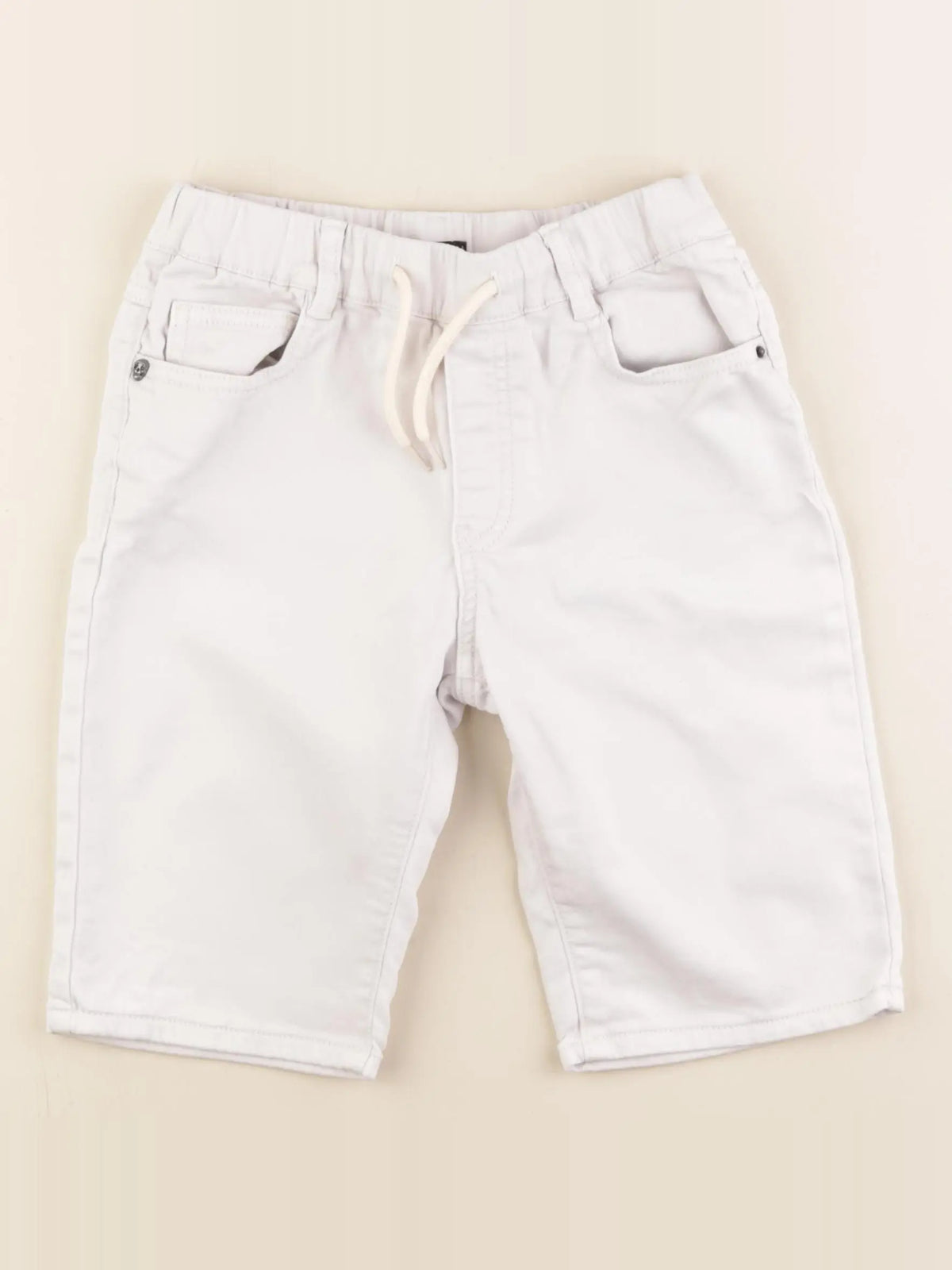IKKS - short blanc - 8 ans