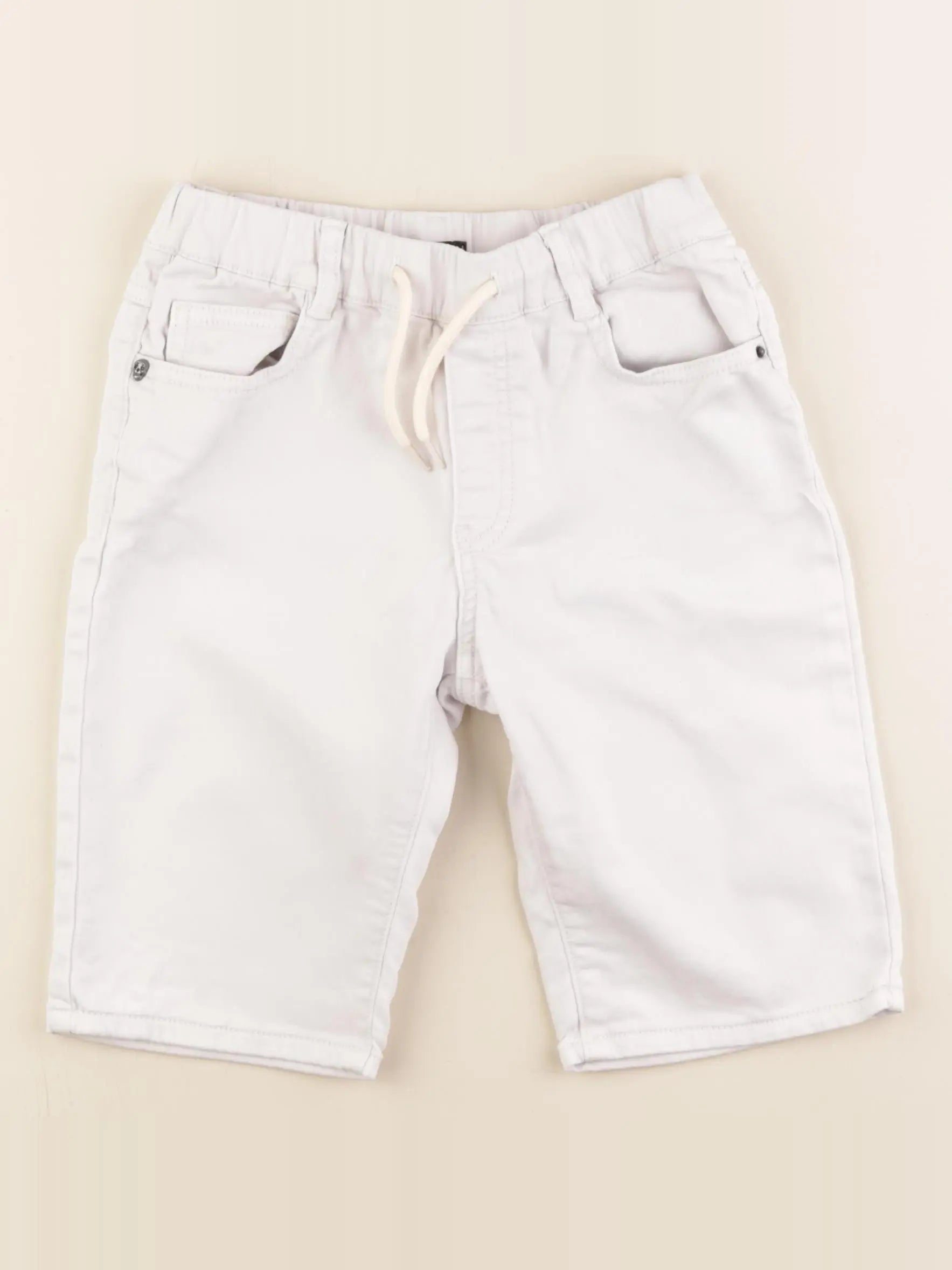 IKKS - short blanc - 8 ans